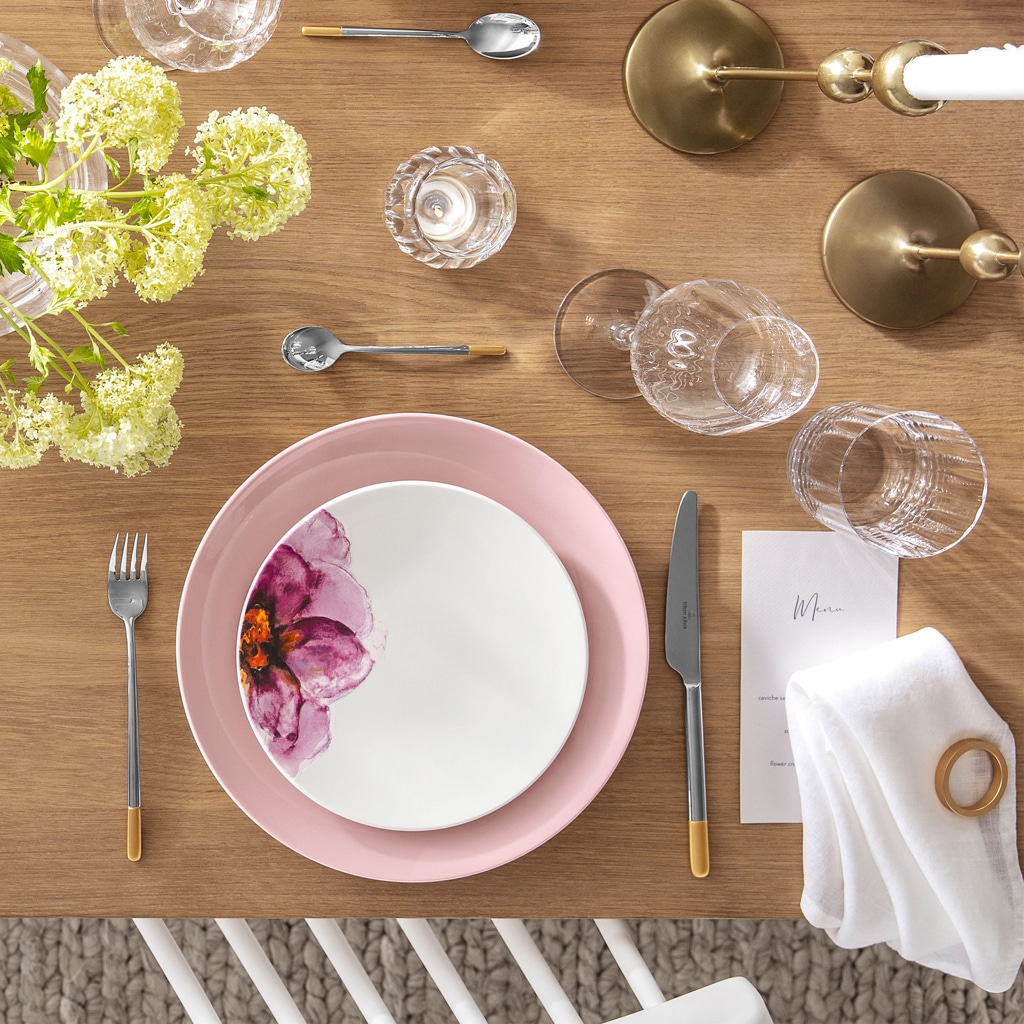 Villeroy & Boch Besteck-Set »Tafelbesteck Ella 12er Set silber-gold«