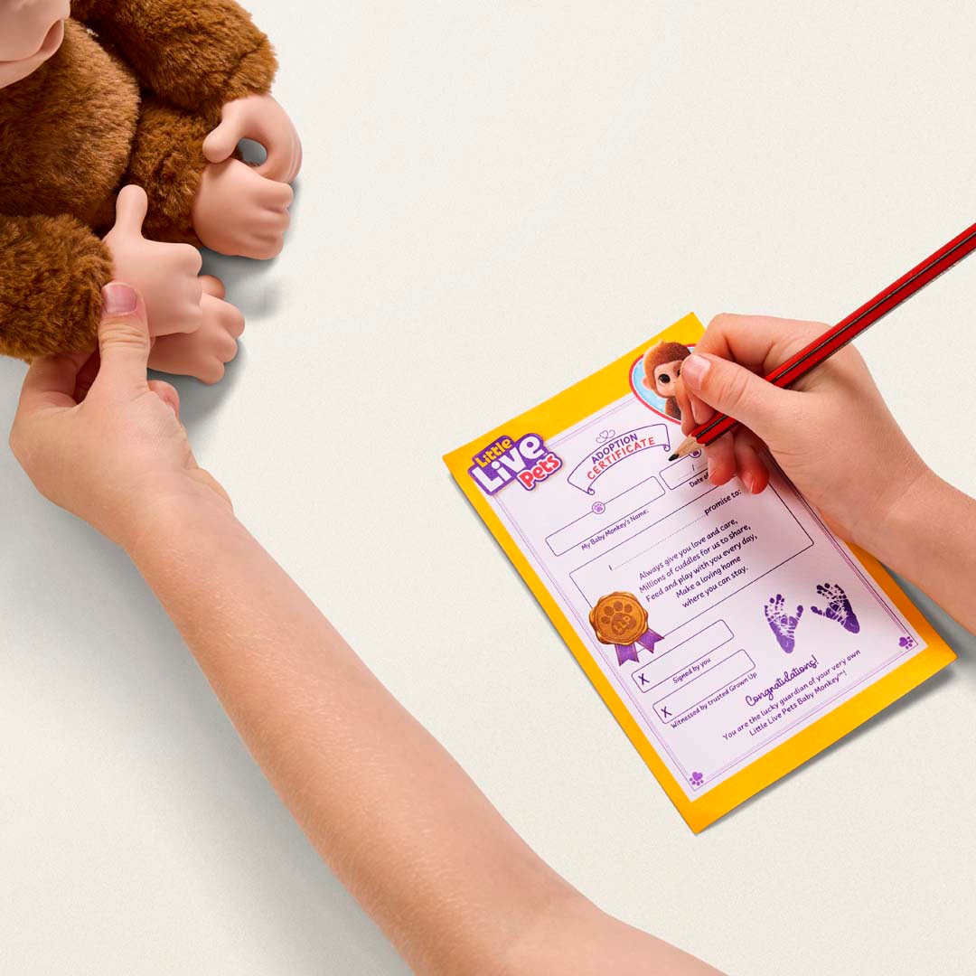 Moose Plüschfigur »Little Live Pets, Mama Surprise - Mein kleiner Affe Mango«