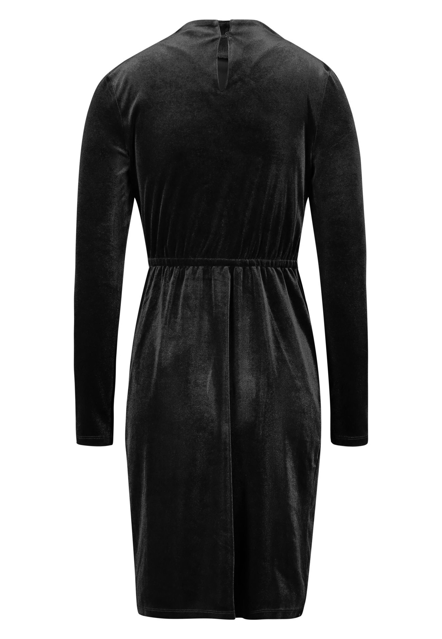 Zero Samtkleid »Samtkleid mit Stehkragen«