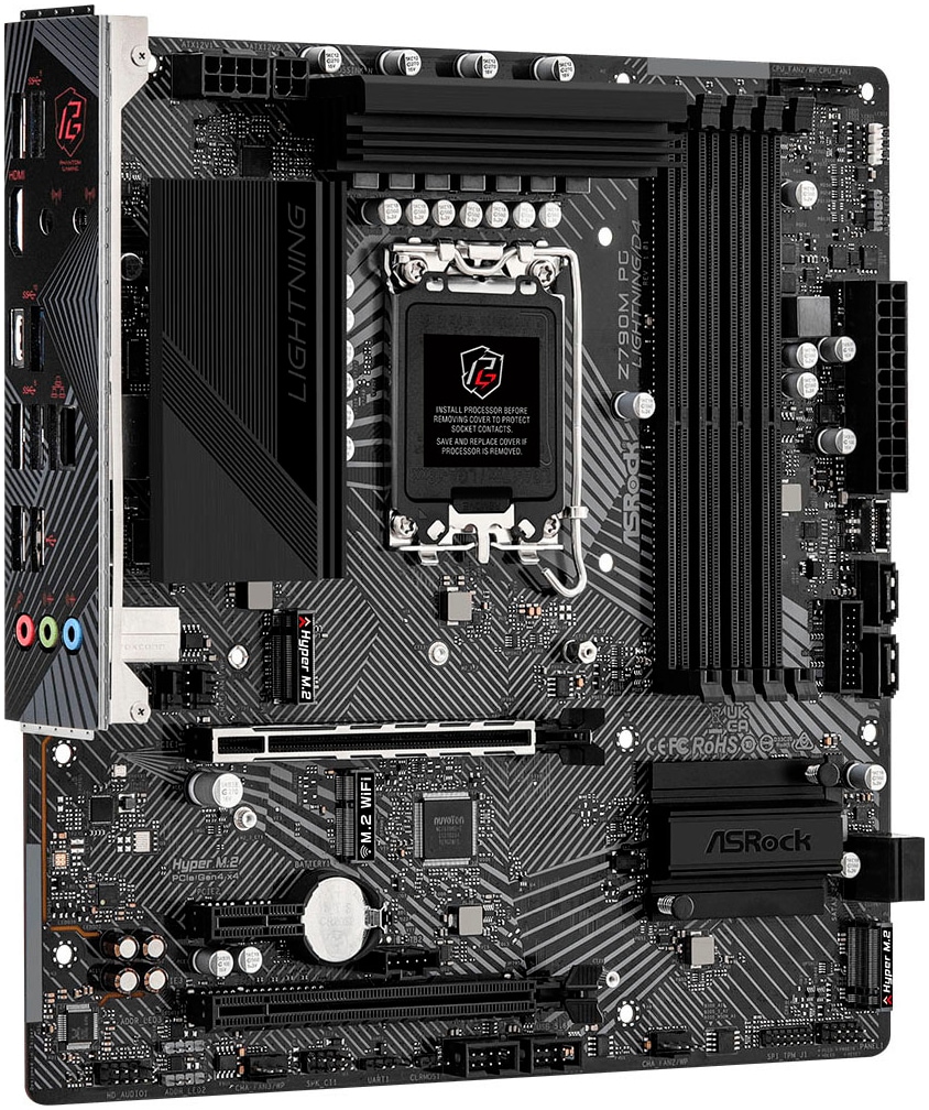 Asrock Mainboard »Z790M PG Lightning/D4«