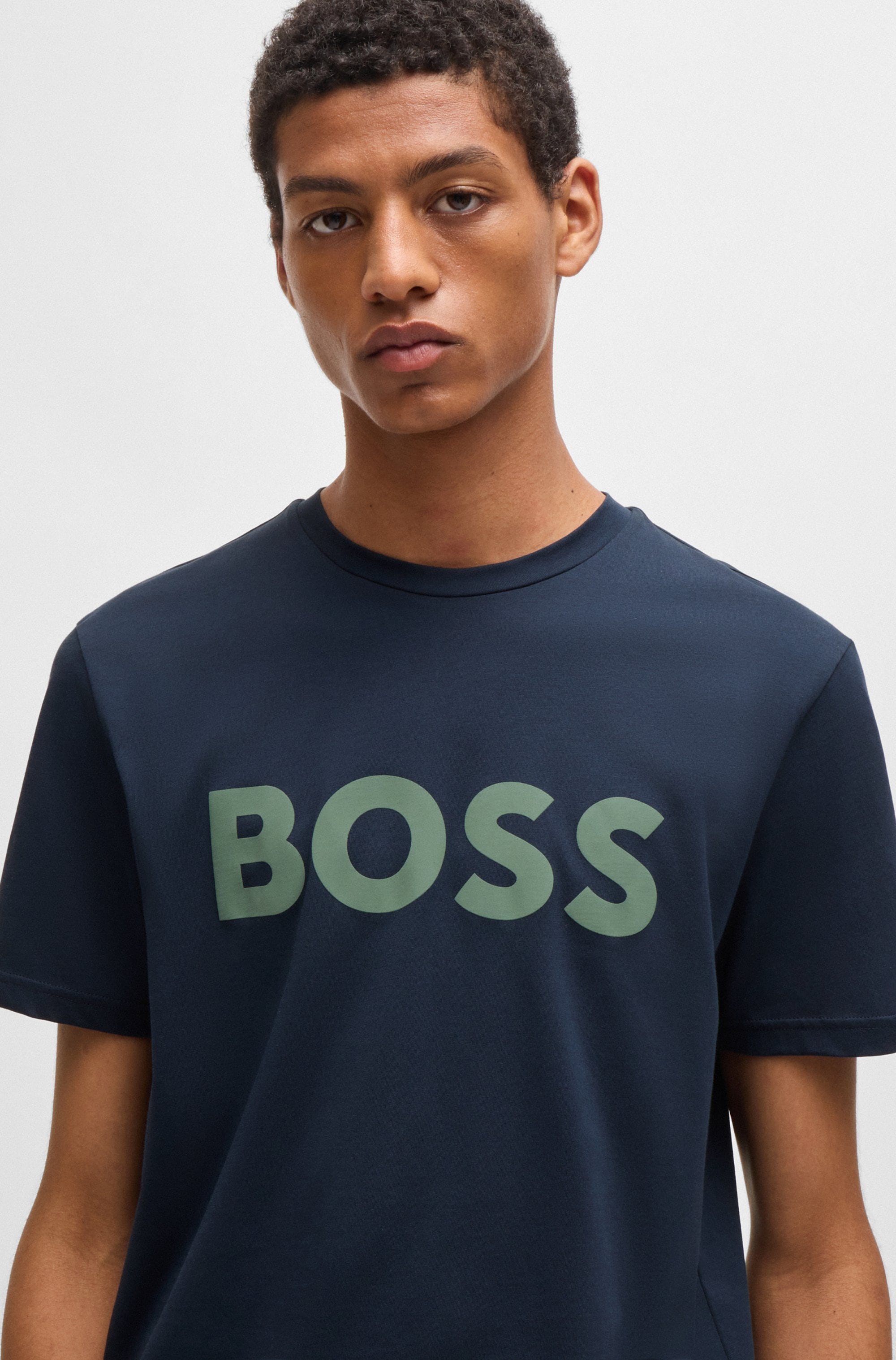 BOSS ORANGE T-Shirt »Thinking 1«, (1 tlg.), mit Logodruck