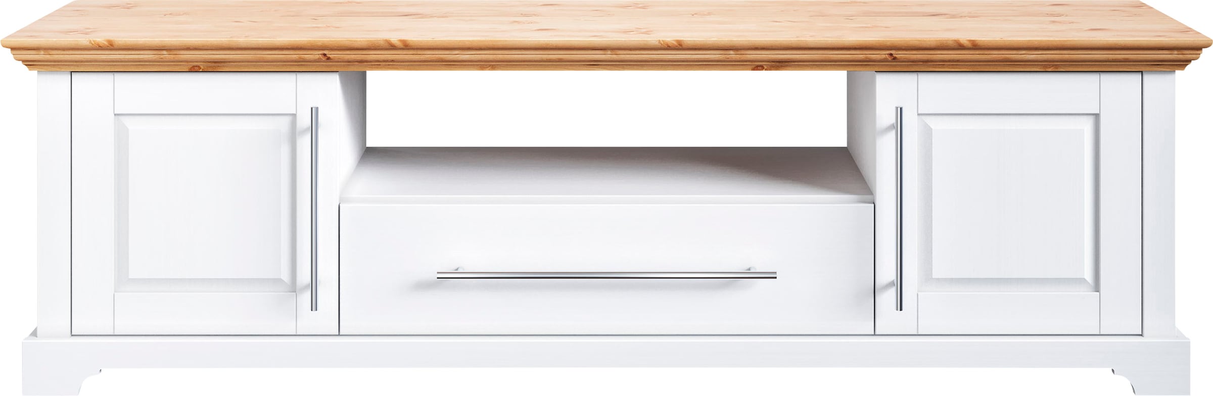Home affaire TV-Board »Meliss«, Lowboard, 2-türig, Breite 171 cm, Kiefer massiv, FSC®