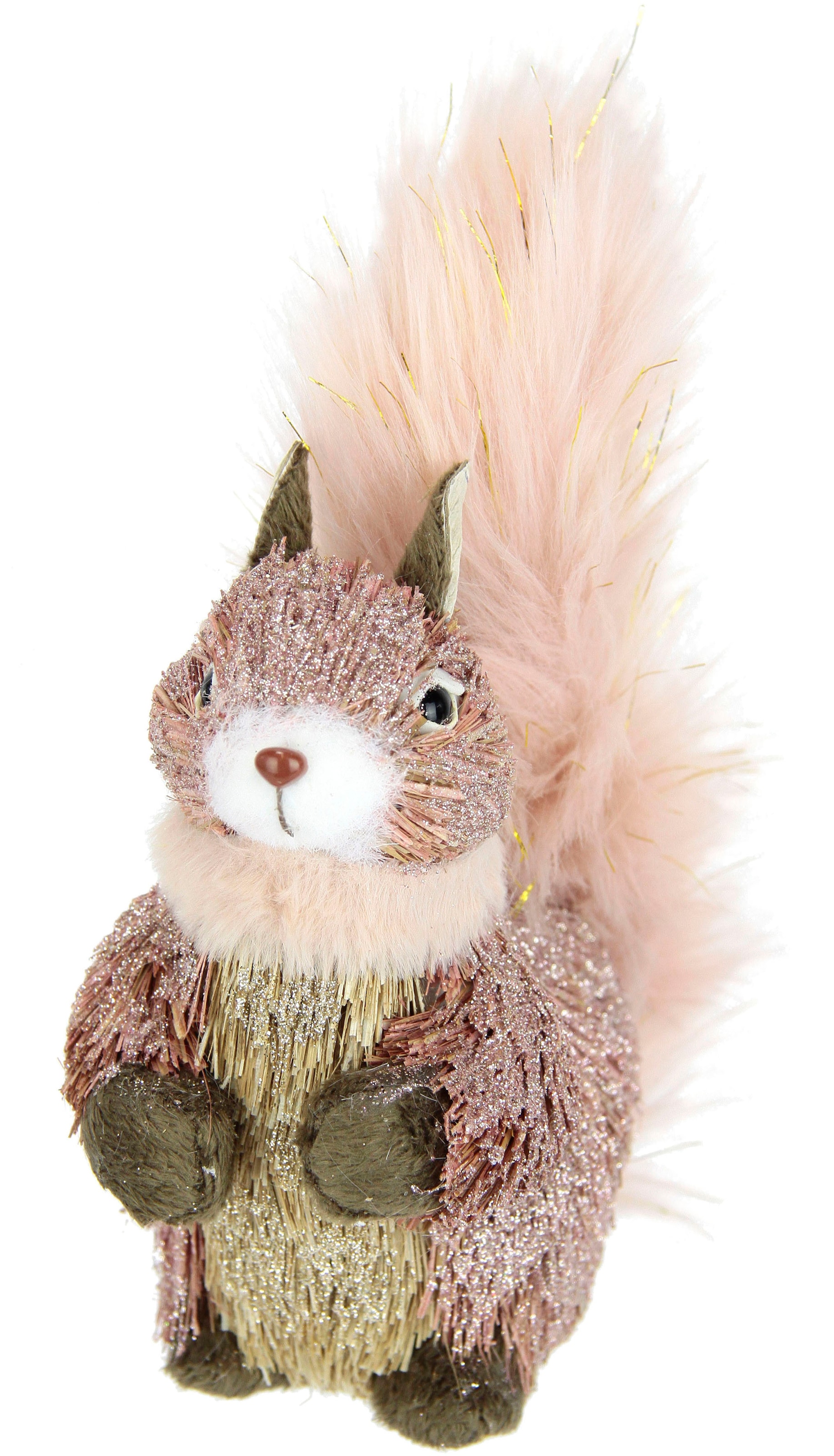 I.GE.A. Dekofigur »Eichhörnchen«, aus Kunstfell