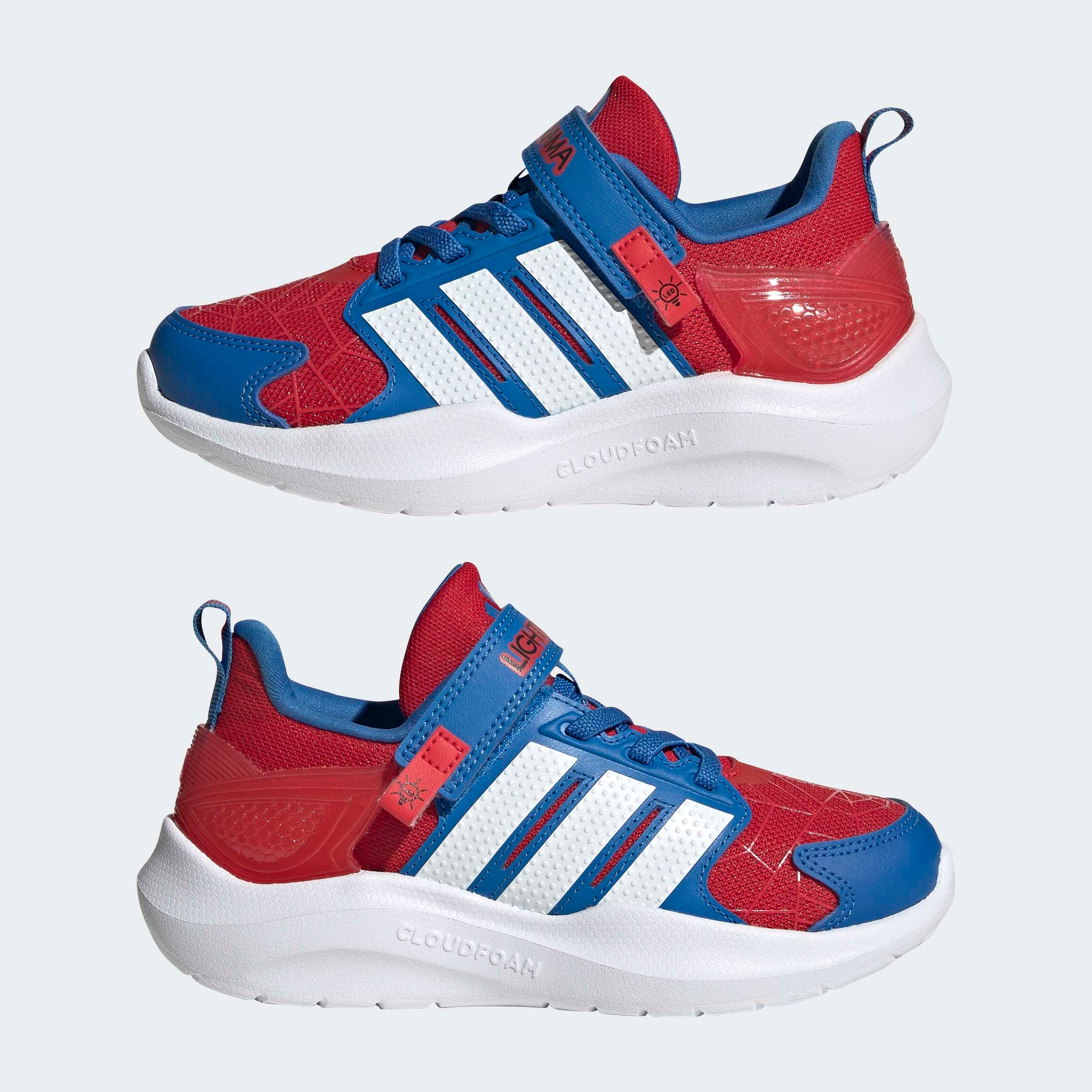 adidas Sportswear Sneaker »LIGHTORAMA RNR SPIDER-MAN EL C«  mit Blinkfunktion