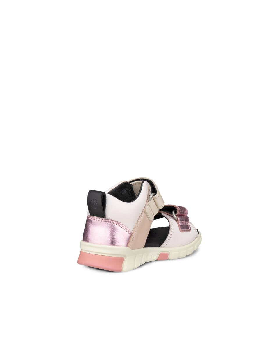 Ecco Lauflernschuh »MINI STRIDE SANDAL«, Sandale, Sommerschuh, Urlaubschuh mit Klettverschlüssen