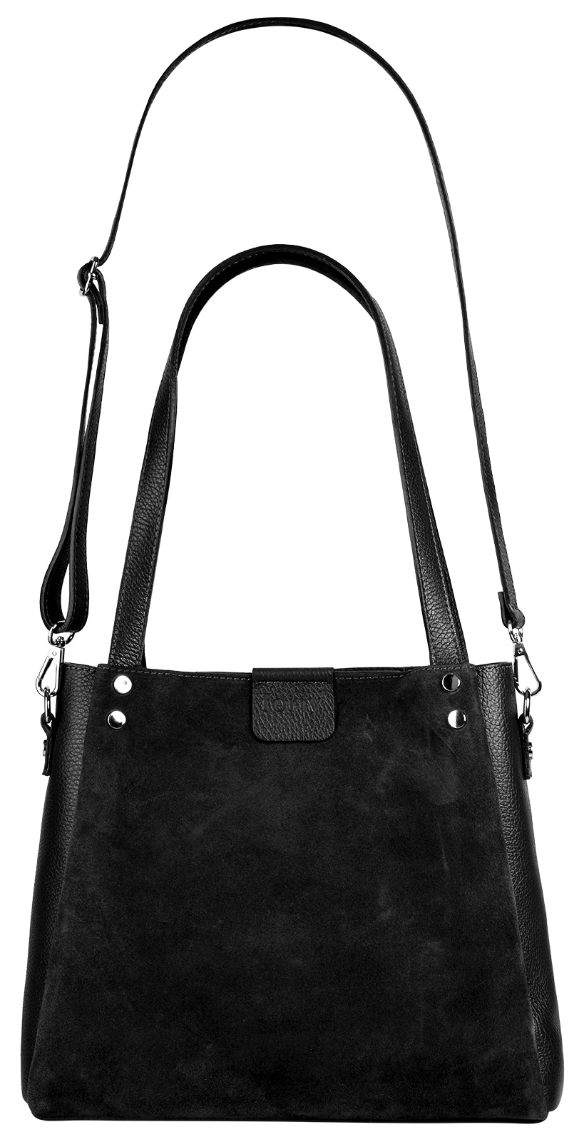 forty° Shopper echt Leder, Made in Italy