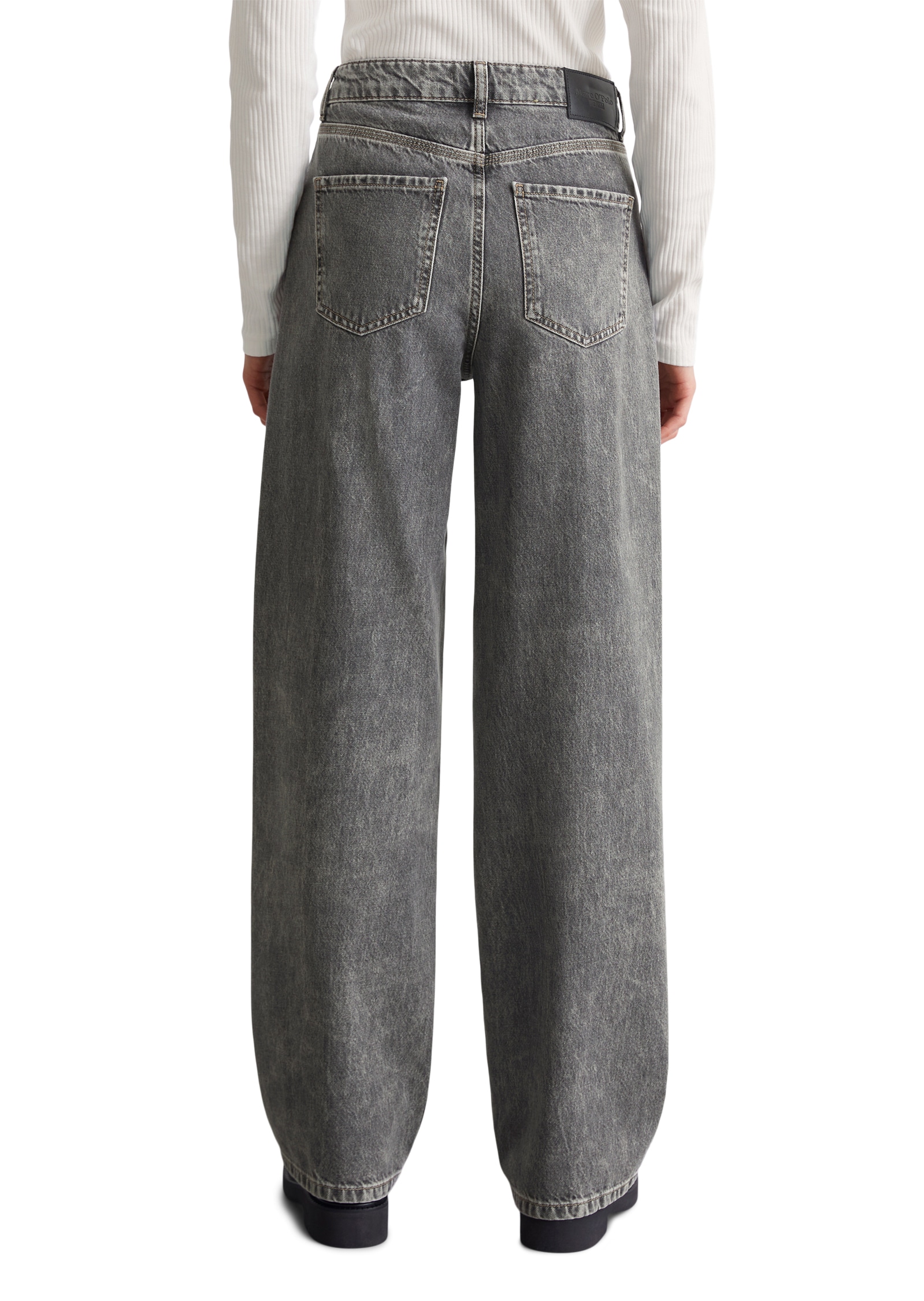 Marc O'Polo DENIM Weite Jeans, weite Form, 5-Pocket-Style