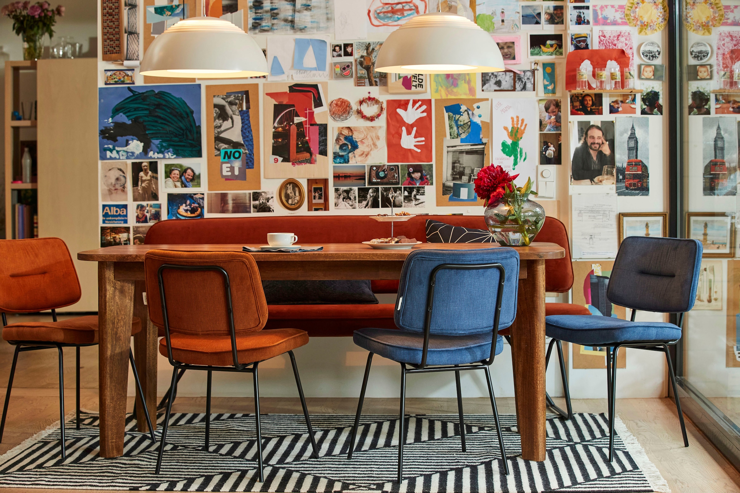TOM TAILOR HOME Esstisch »T-ELEPHANT TABLE«, aus Mangoholz, betont massive Beine, Breite 180 cm