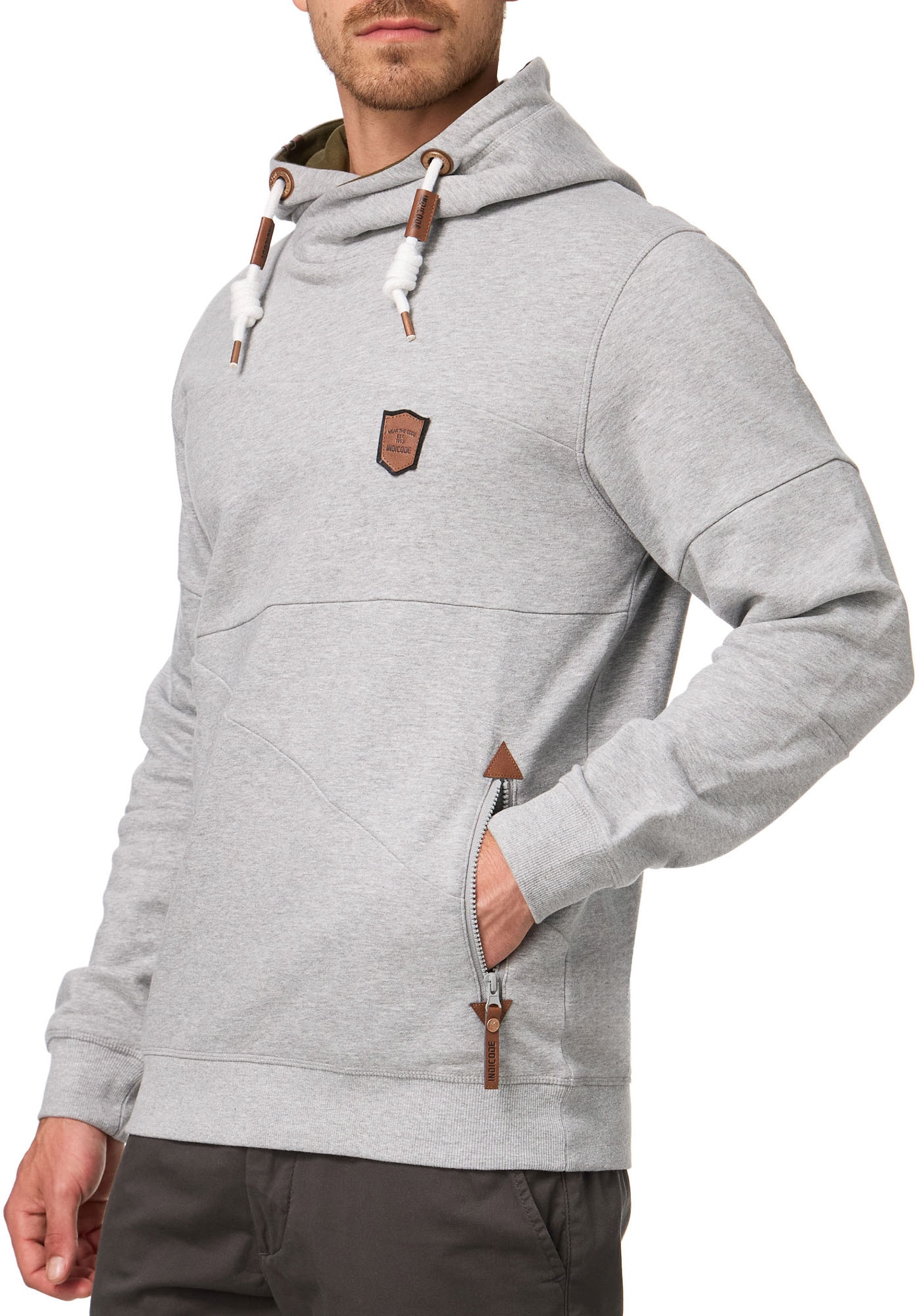 Indicode Kapuzensweatshirt »INAix«

