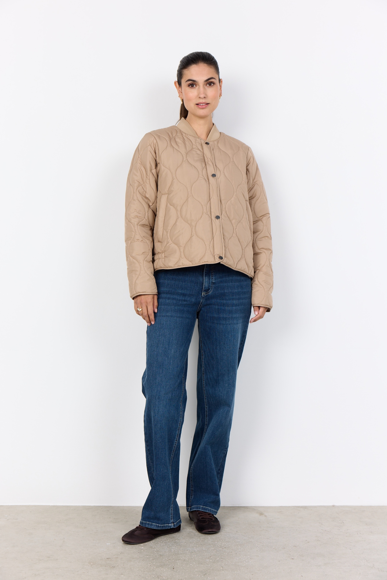 soyaconcept Steppjacke »SC-FENYA 78« Steppjacke aus pflegeleichter Kunstfaser, normale Passform