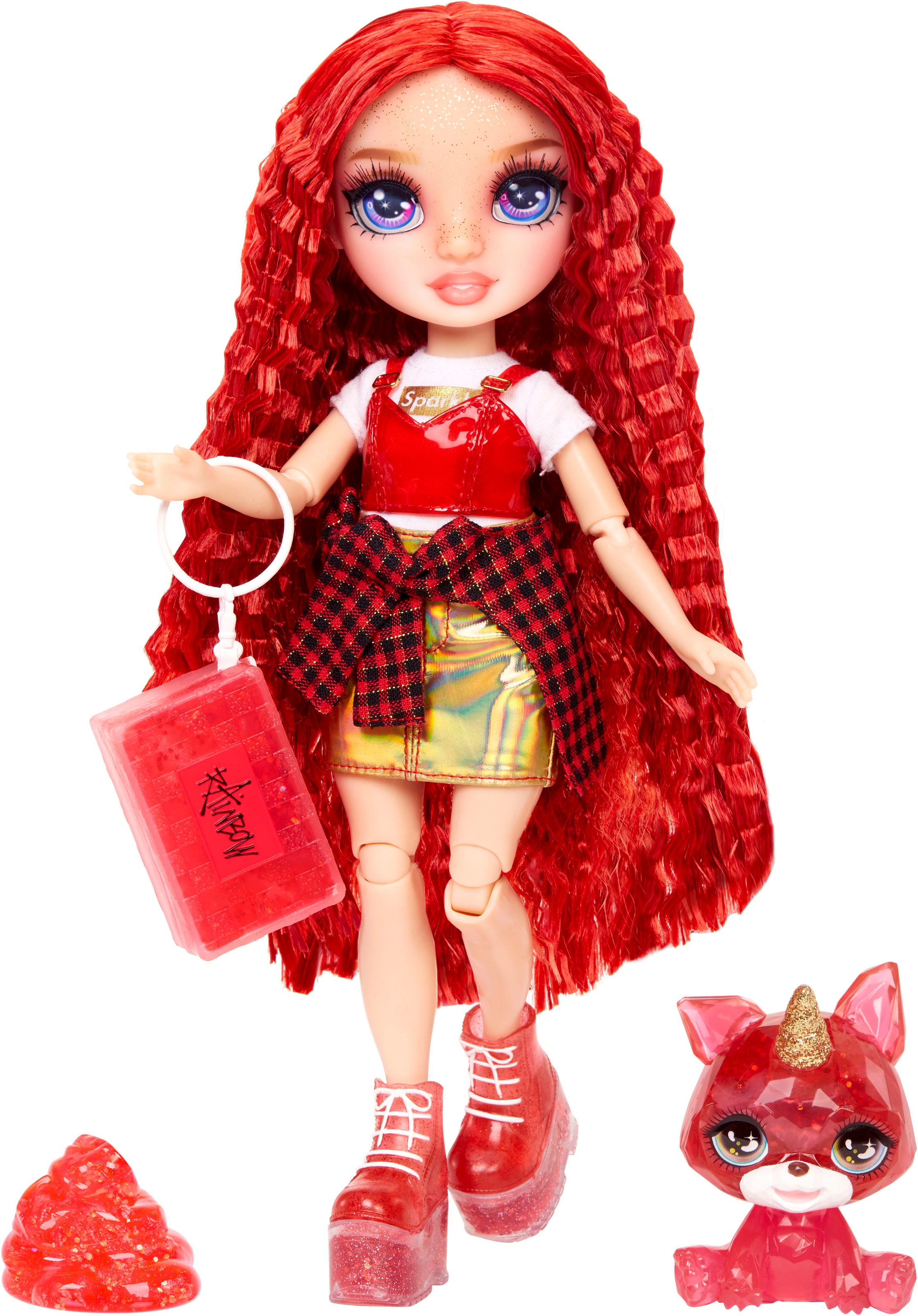 RAINBOW HIGH Anziehpuppe »Classic Rainbow Fashion Doll- Ruby (red)«