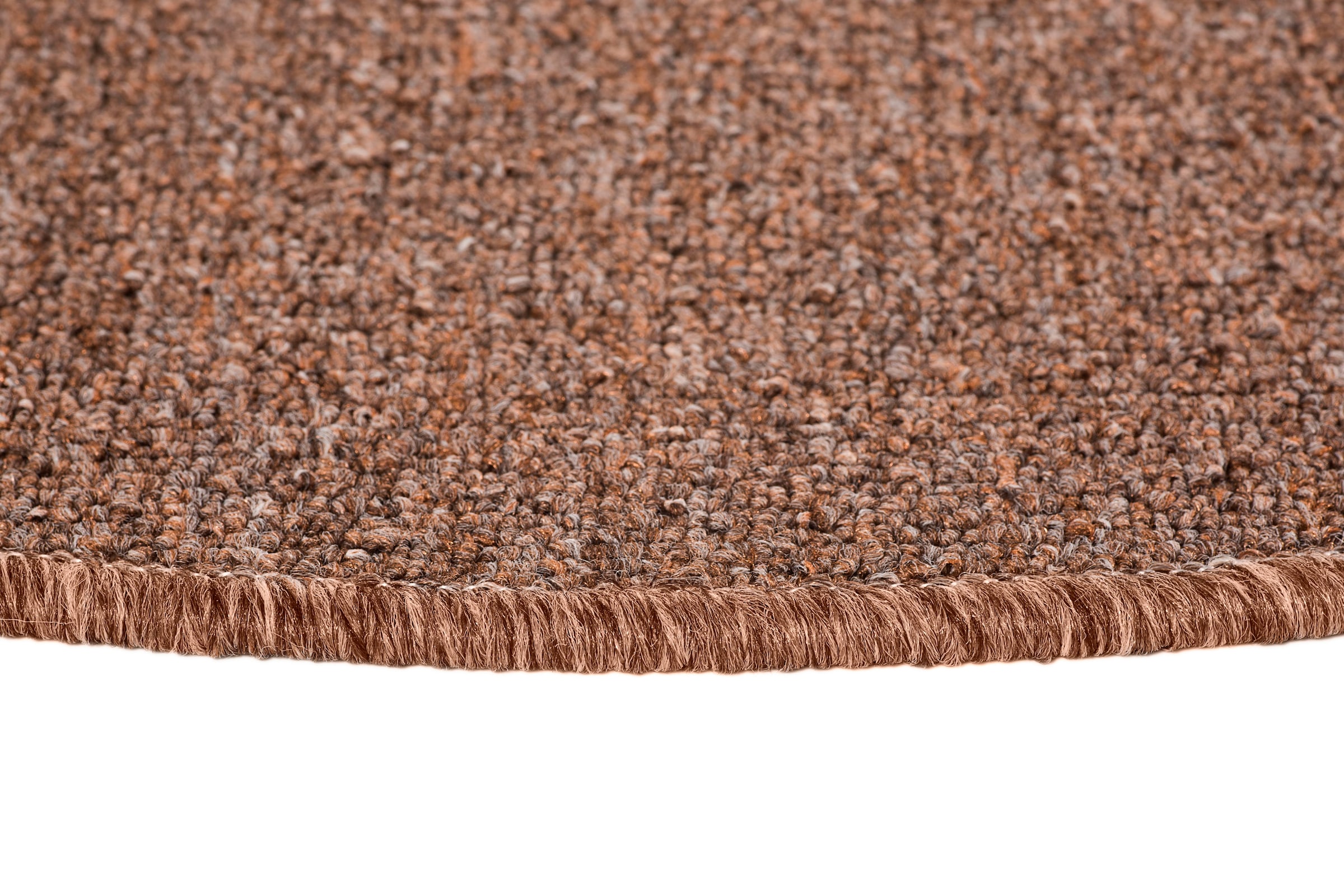 Andiamo Stufenmatte »Bob, Made in Poland«, halbrund, 4,5 mm Höhe, melierte Schlinge, selbstklebend, Set mit 2 Stück oder 15 Stück