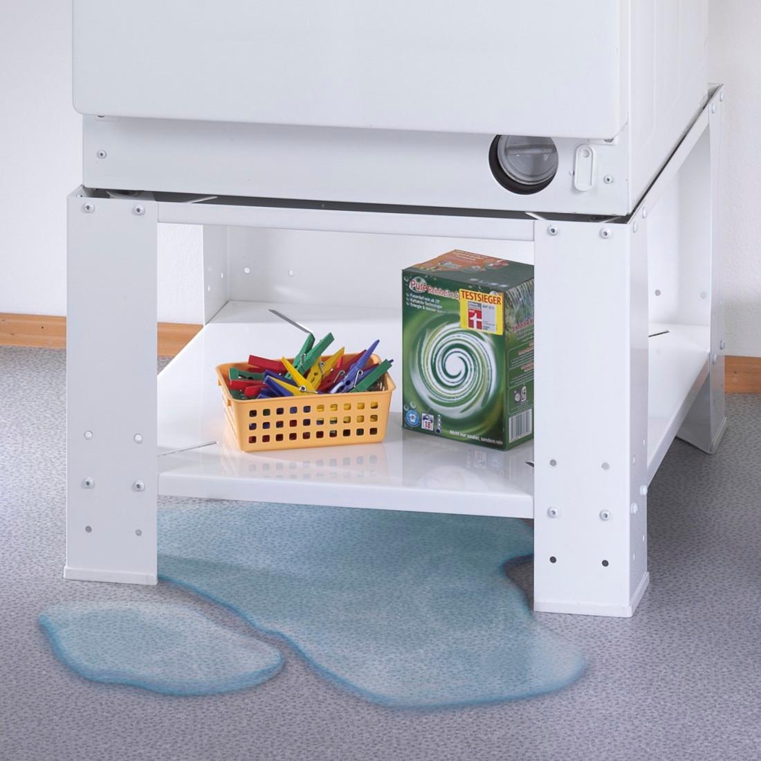 Xavax Unterbausockel »Sockel Untergestell 60 x 60 x 40cm Waschmaschine Trockner«, Hausgerätesockel verstellbar