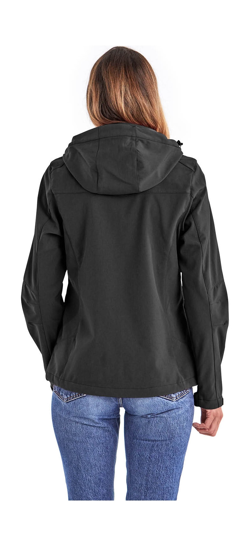 Killtec Softshelljacke »Damen Softshelljacke«, Wasserabweisende, winddichte Softshelljacke mit abnehmbarer Kapuze