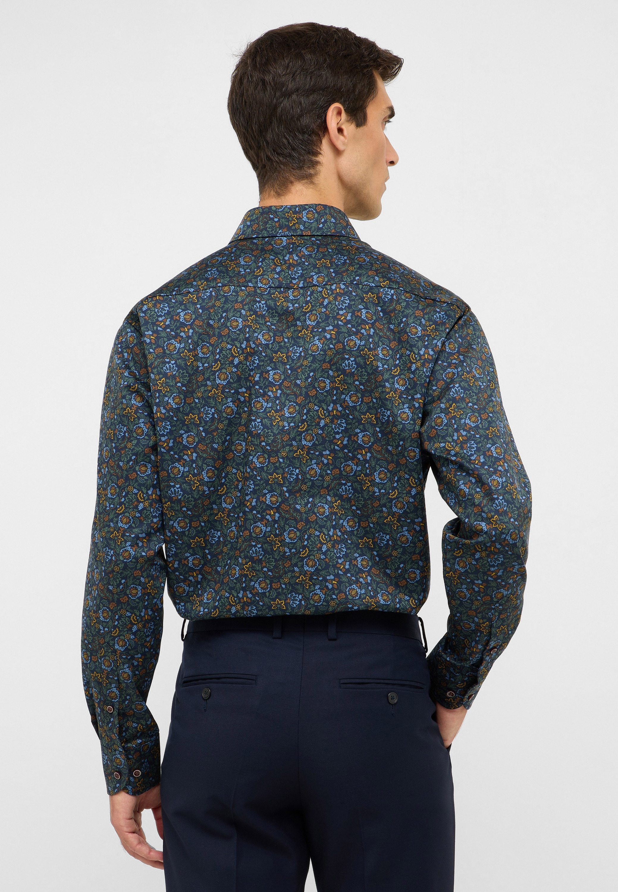 Eterna Langarmhemd »MODERN FIT«, NON IRON (bügelfrei)