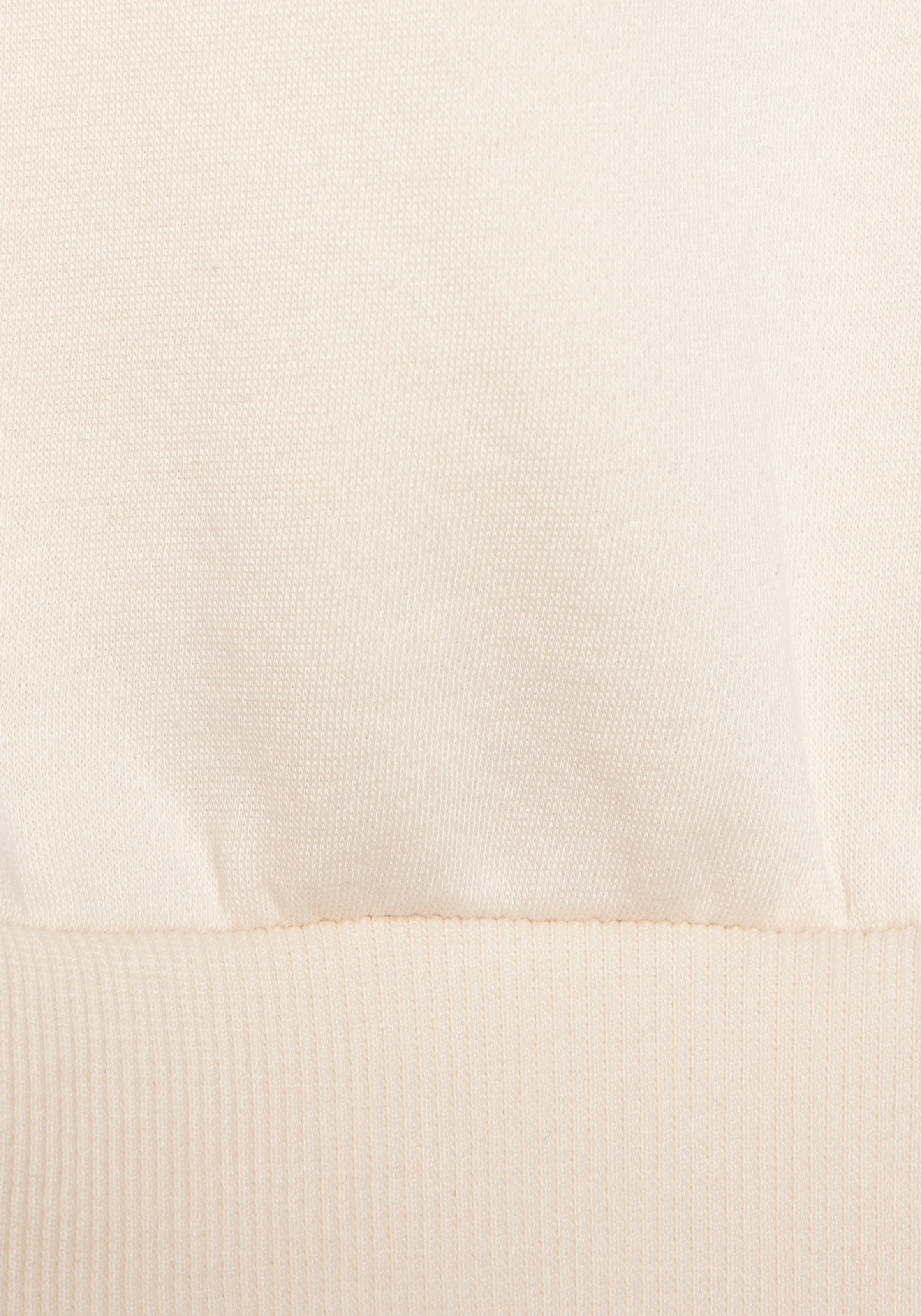 Bench. Loungewear Sweatshirt, mit Logoschriftzug und Reißverschluss