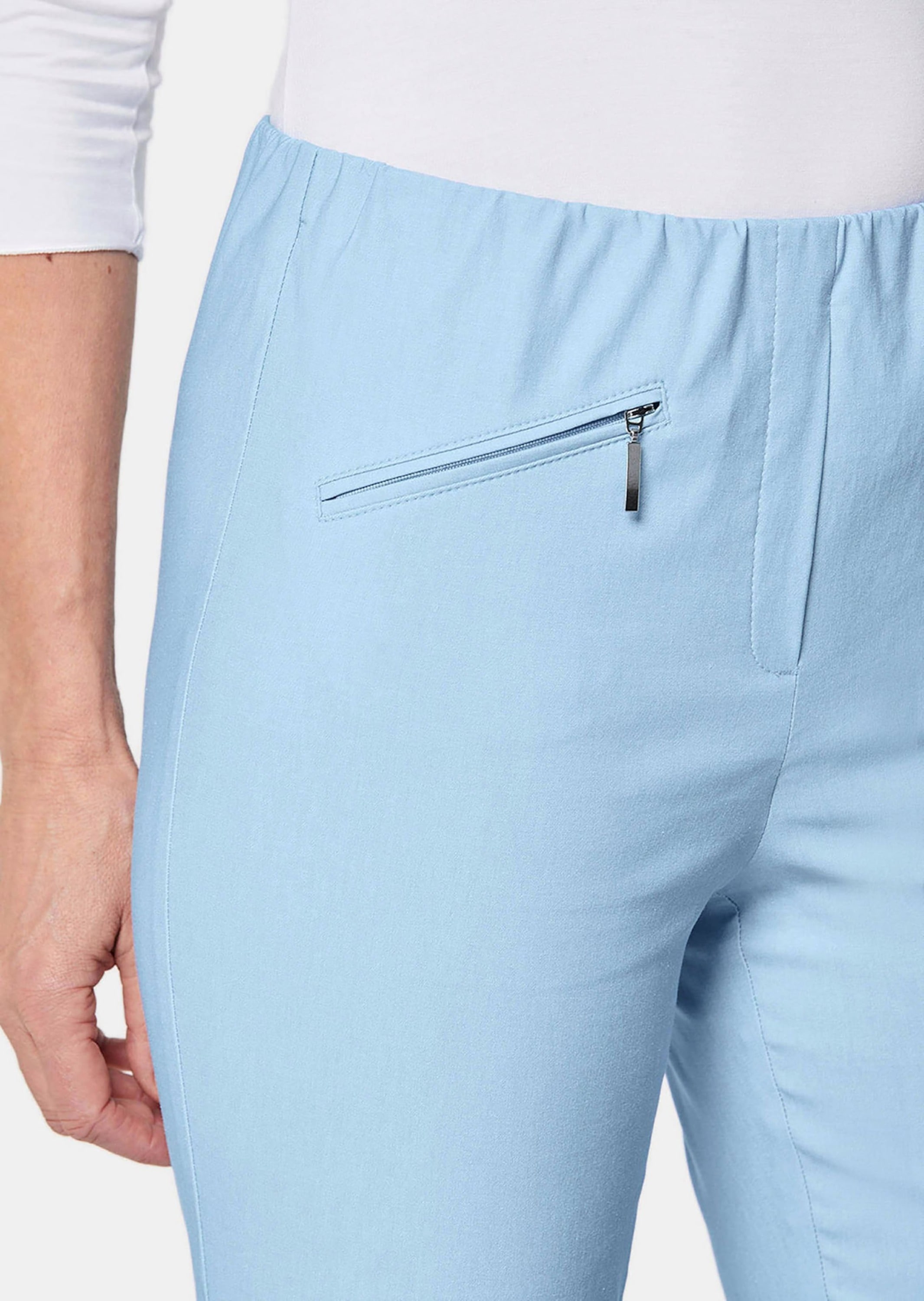 GOLDNER 2-in-1-Hose »Bengalinhose LOUISA Superelastische Hose LOUISA mit Reißverschlusstaschen«