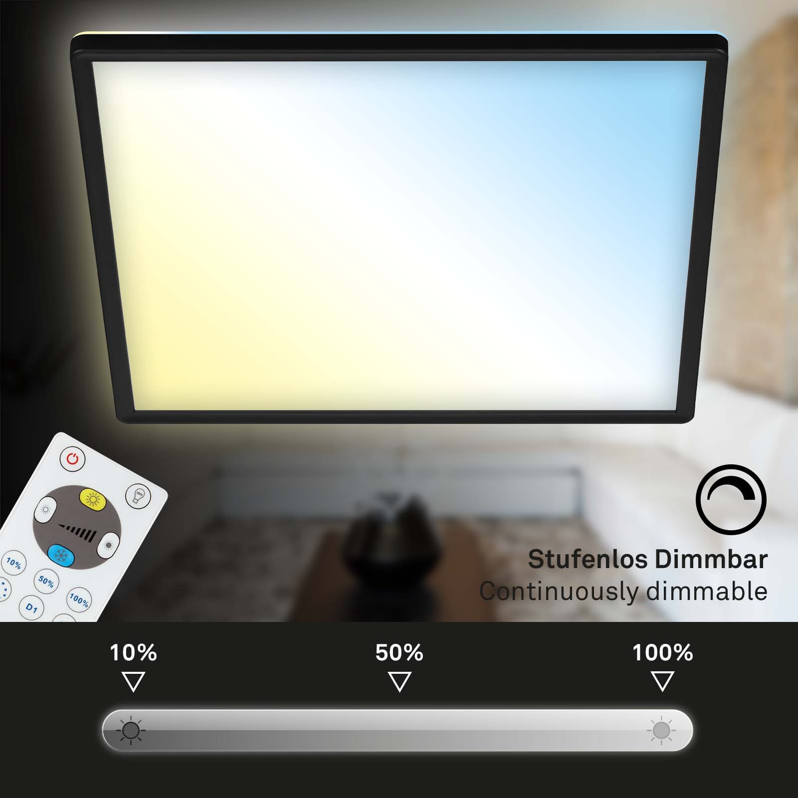 Briloner Leuchten LED Panel »SLIM«
