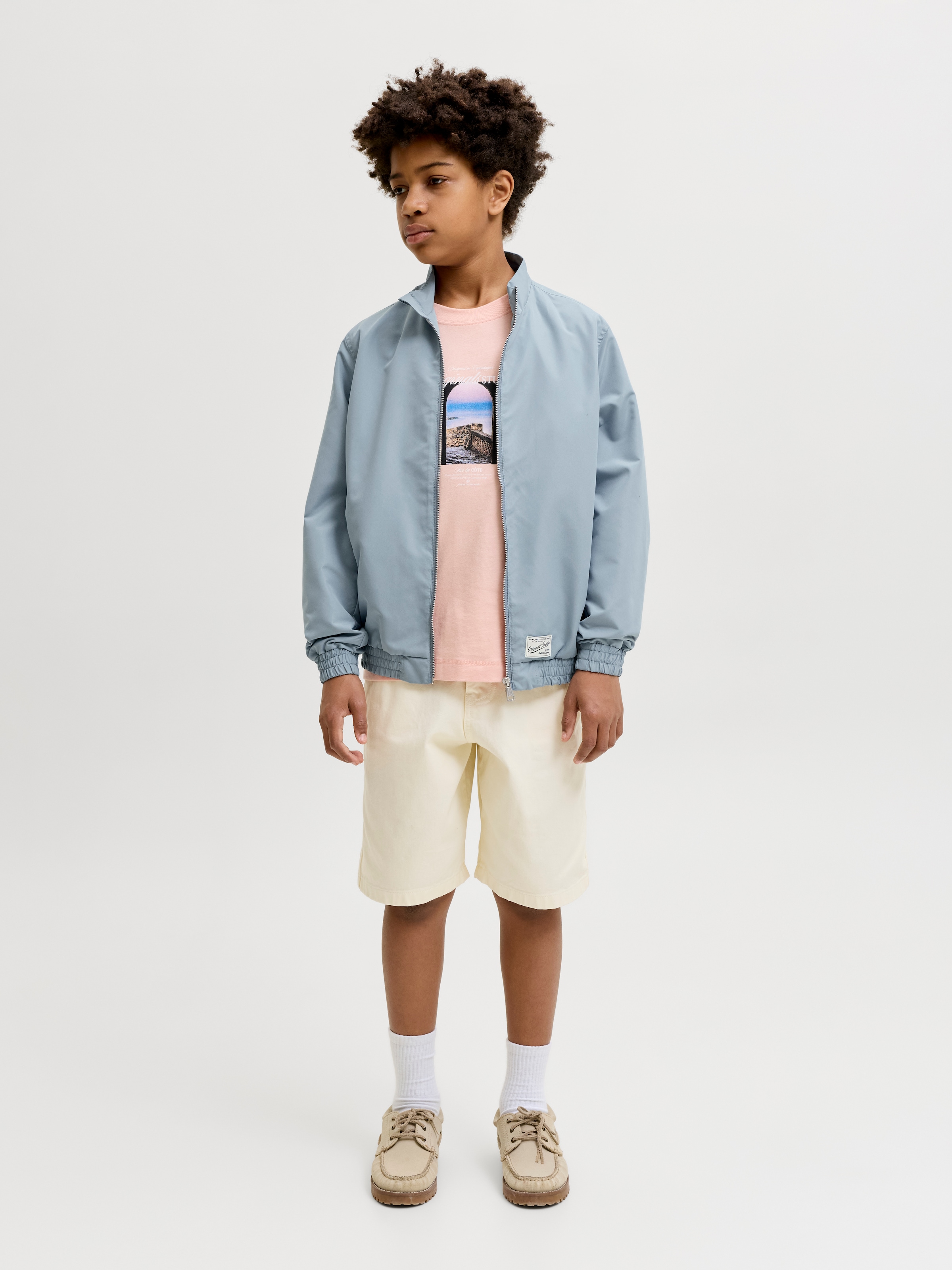 Jack & Jones Junior Bomberjacke »JORCASSIS RUSH BOMBER JACKET JNR« Kunstfaser, regular fit