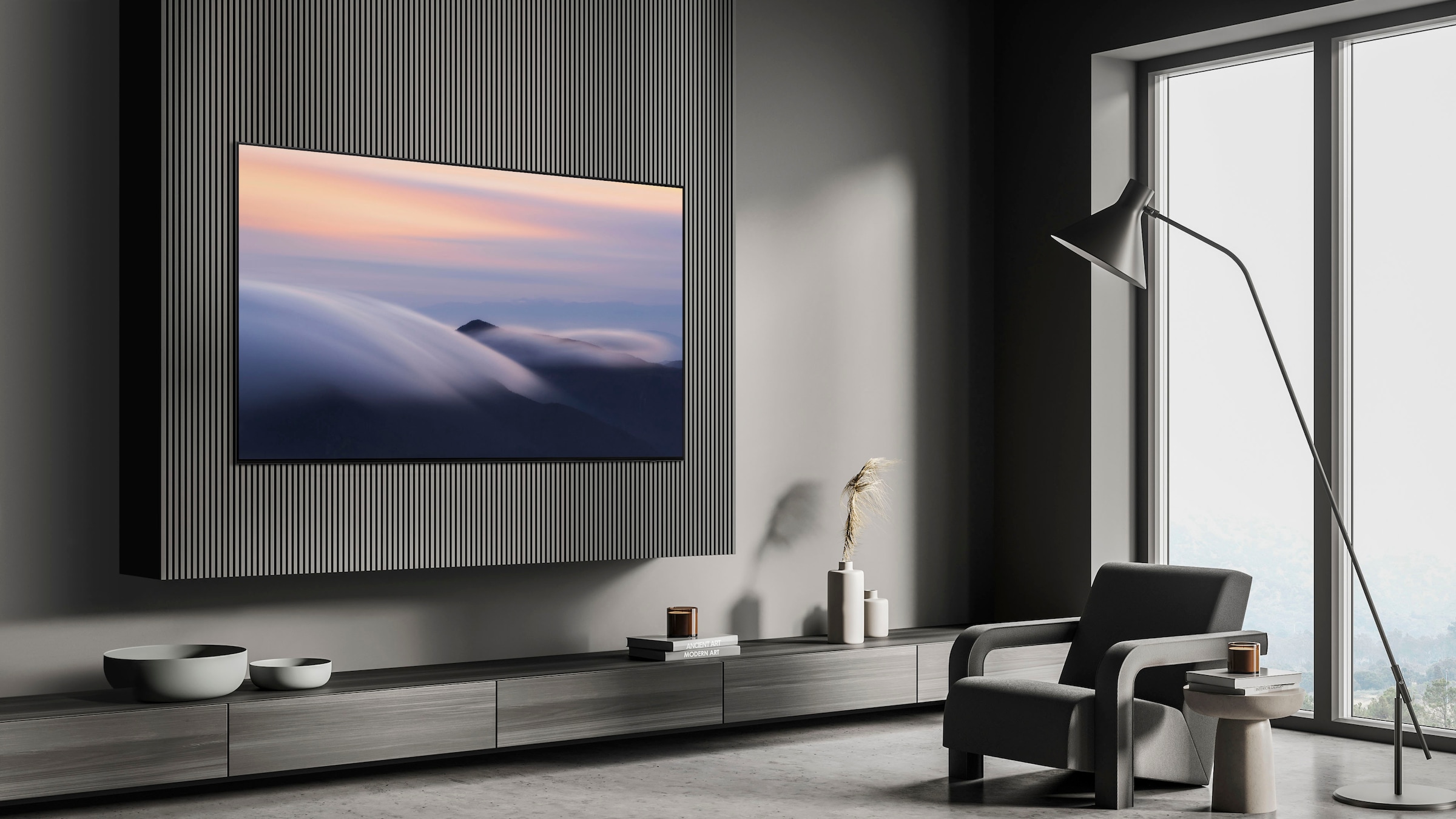 Samsung OLED-Fernseher »GQ55S90DAE«, 4K Ultra HD, Smart-TV, Neural Quantum 4K AI Gen2 Prozessor, bis zu 144Hz