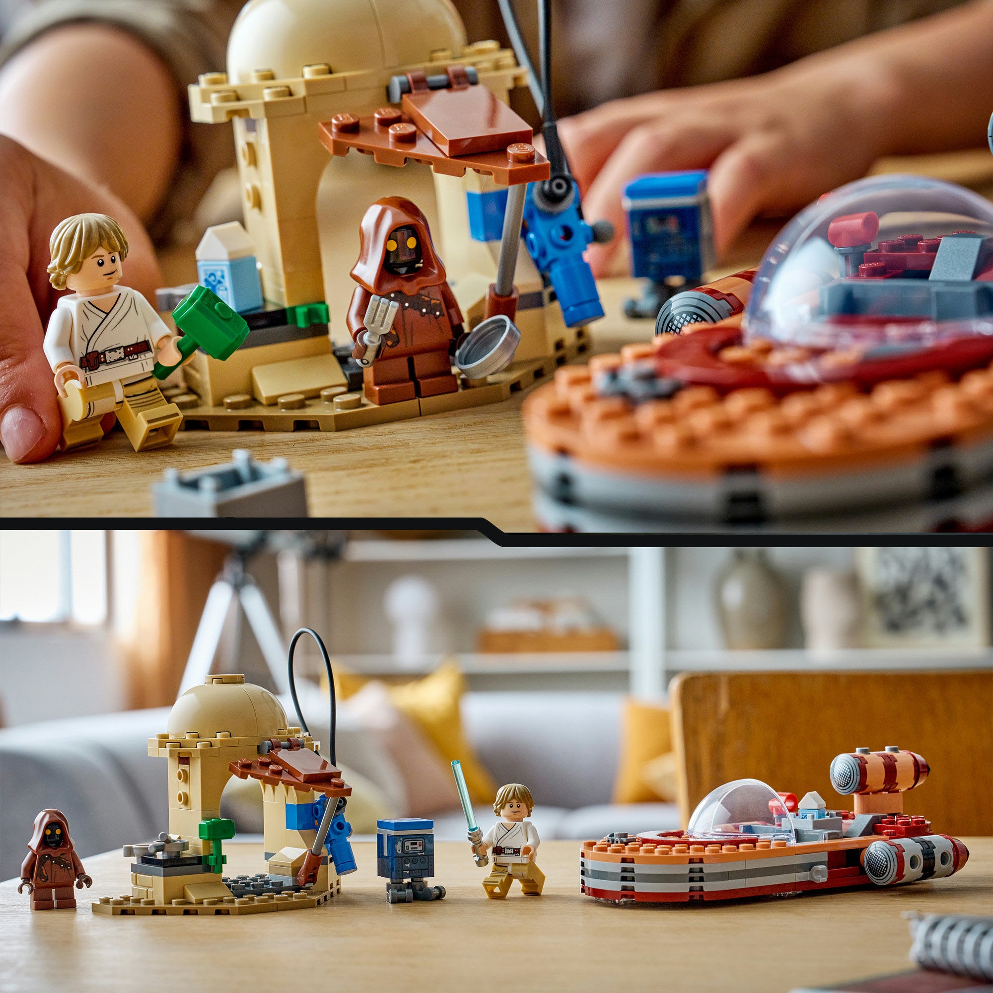 LEGO® Konstruktionsspielsteine »SMART Play: Lukes Landspeeder (75420), LEGO Star Wars ™« Mit SMART Brick kombatibel (nicht im Lieferumfang enthalten)