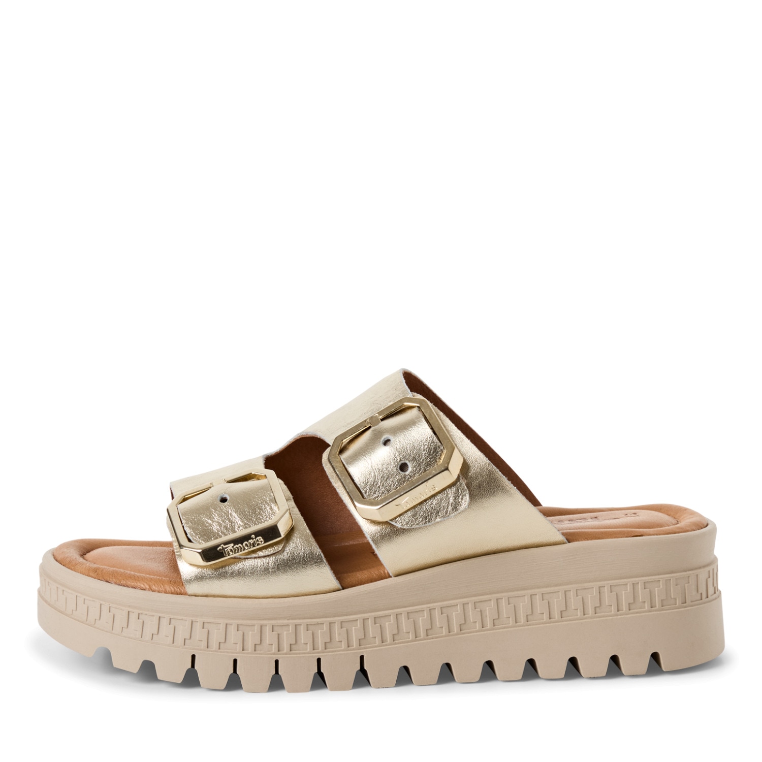 Tamaris Pantolette  Keilabsatz, Schlupfschuh, Sommerschuh mit Touch it-Ausstattung