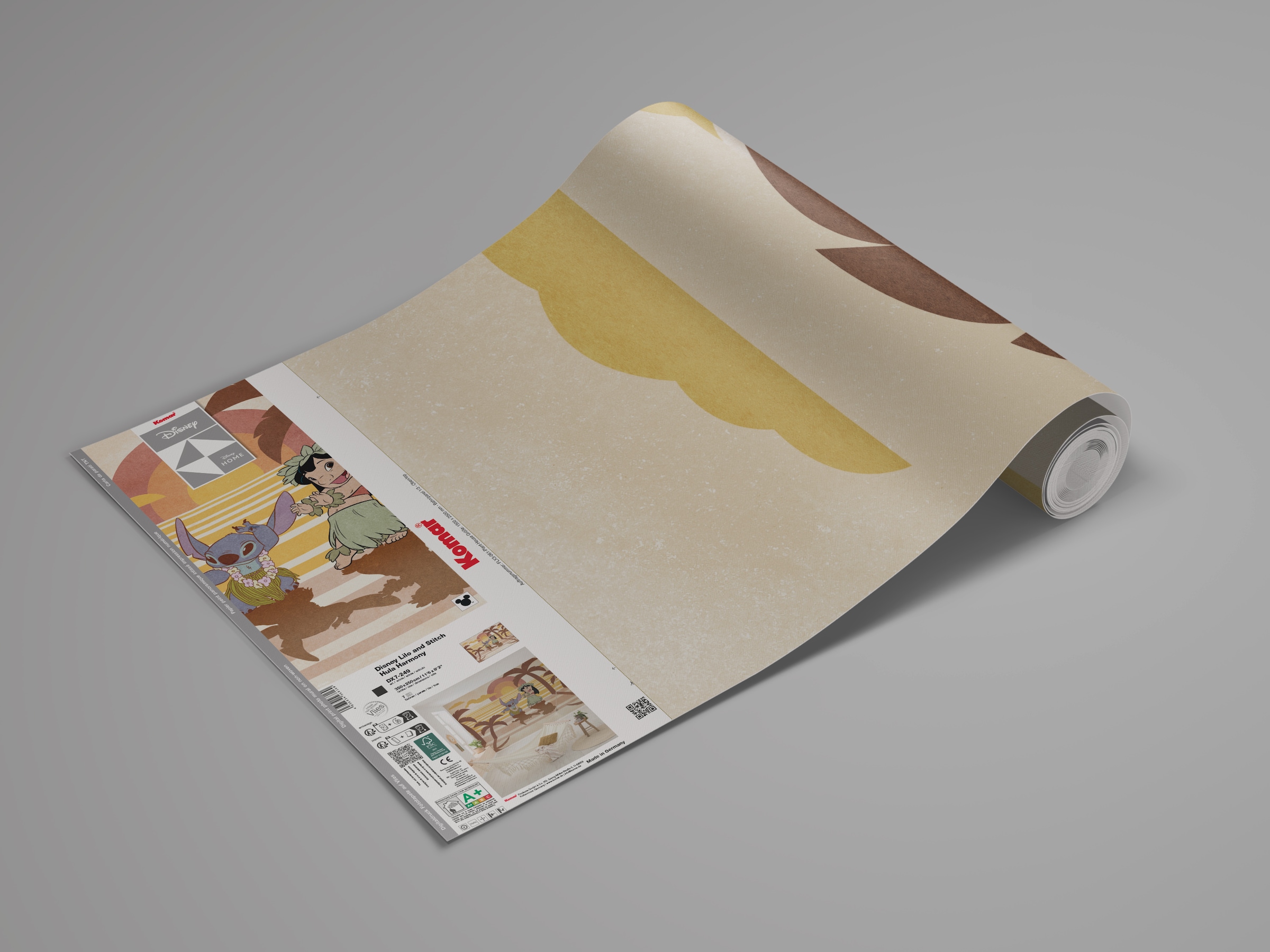 Komar Fototapete »Disney Lilo and Stitch Hula Harmony« Comic | bedruckt glatt