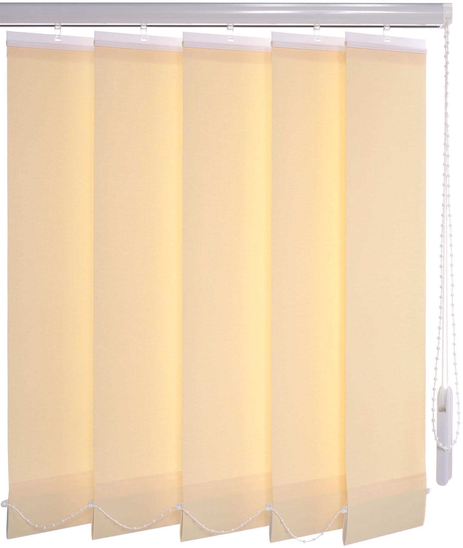 Liedeco Lamellenvorhang »Vertikalanlage 89 mm«, (1 St.) online kaufen | mit  3 Jahren XXL Garantie