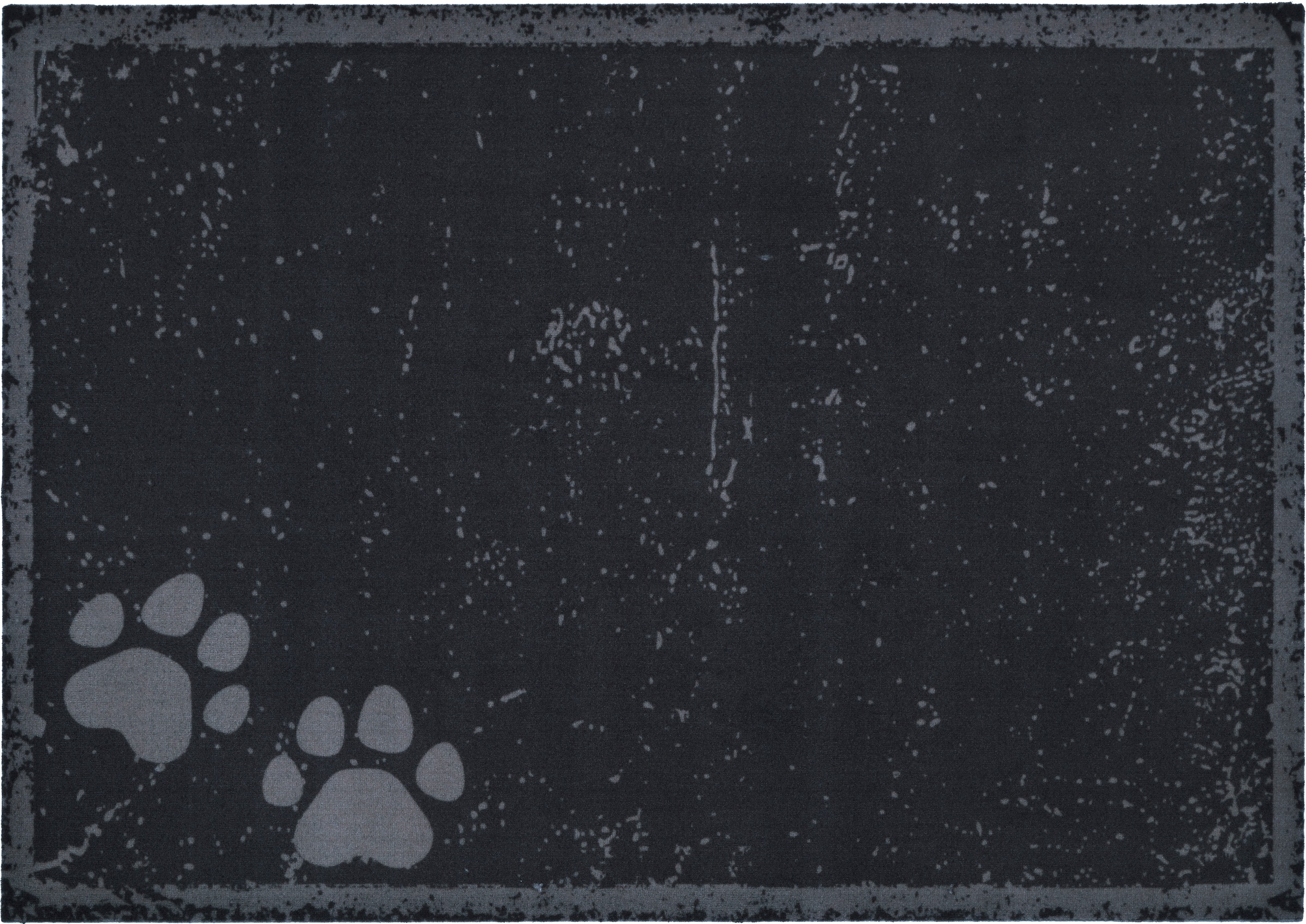 HANSE Home Fußmatte »Paws, Türmatte«, rechteckig, 4 mm Höhe, rutschhemmend, In- und Outdoor