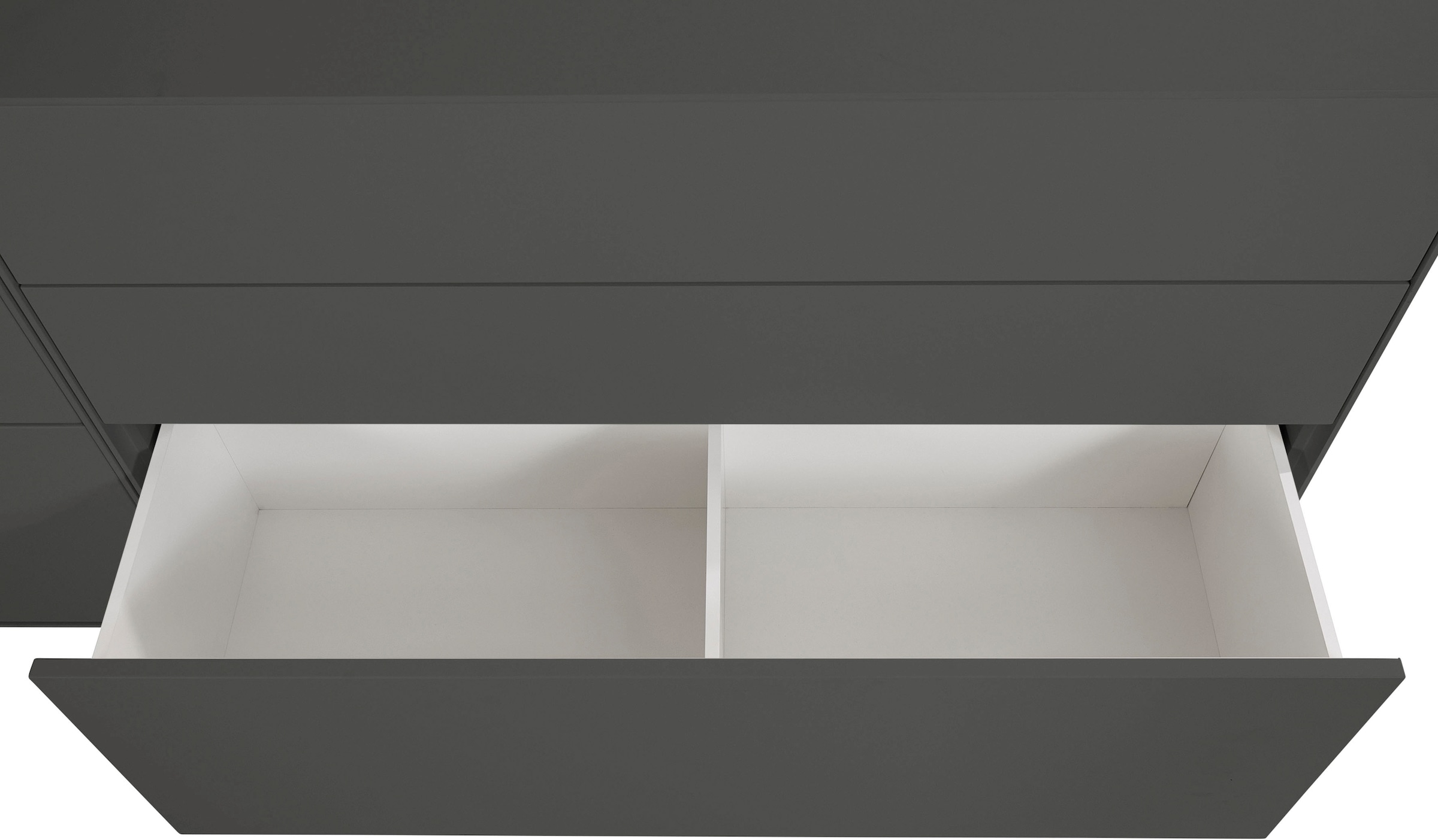 LeGer Home by Lena Gercke Sideboard »Essentials«, (3 St.), Breite: 335cm, MDF lackiert, Push-to-open-Funktion