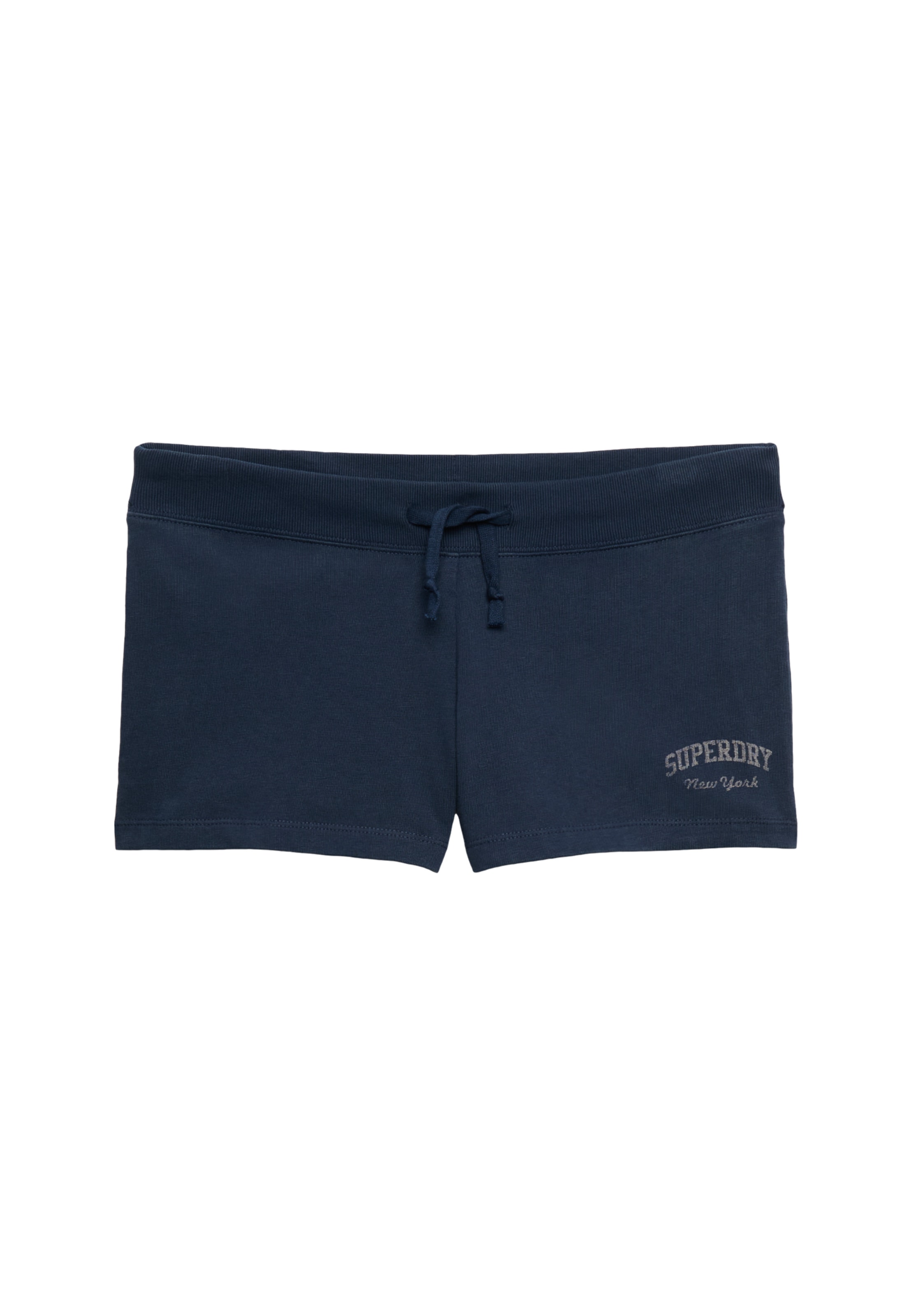 Superdry Shorts »ATH ESS JERSEY SCRIPT SHORT«  mit Baumwolle und Jersey, Slim Fit, melierte Optik