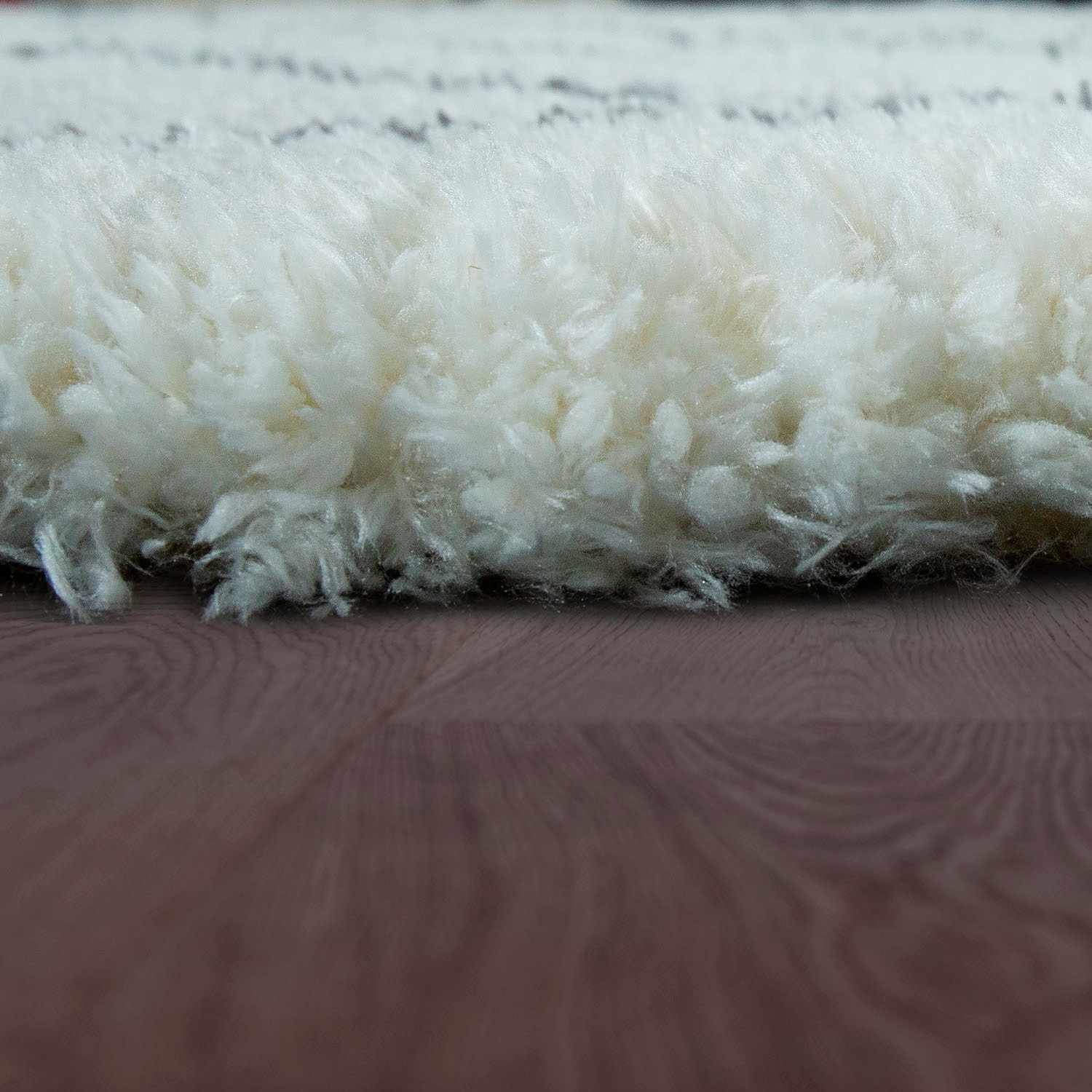 Paco Home Hochflor-Teppich »Maghreb 075«, rechteckig, 54 mm Höhe, Rauten Muster, Scandi Design, weich und flauschig