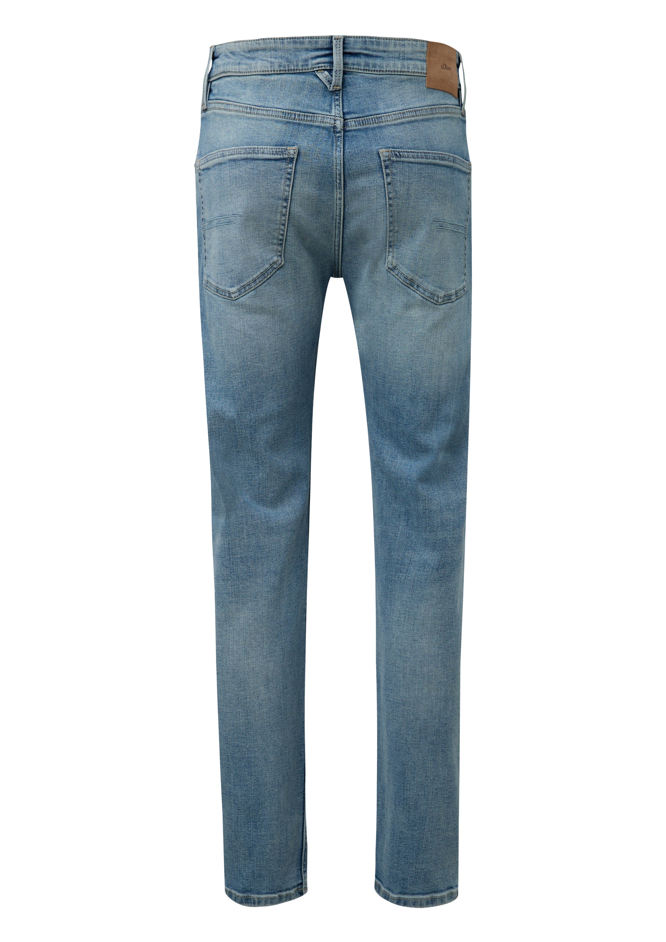 s.Oliver Slim-fit-Jeans, in mittelblauer Waschung