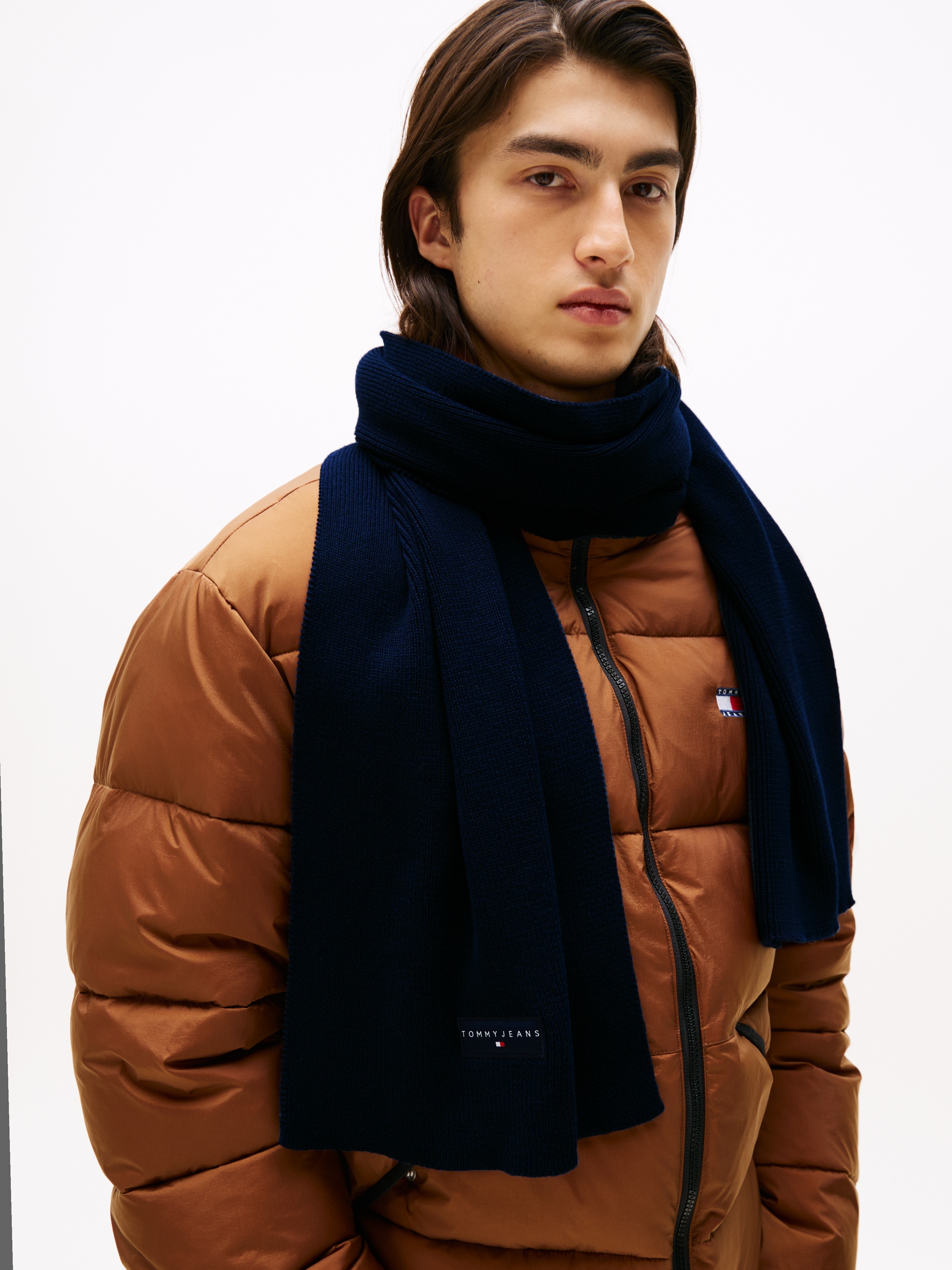 Tommy Jeans Strickschal »TJM LINEAR« in Grobstrick