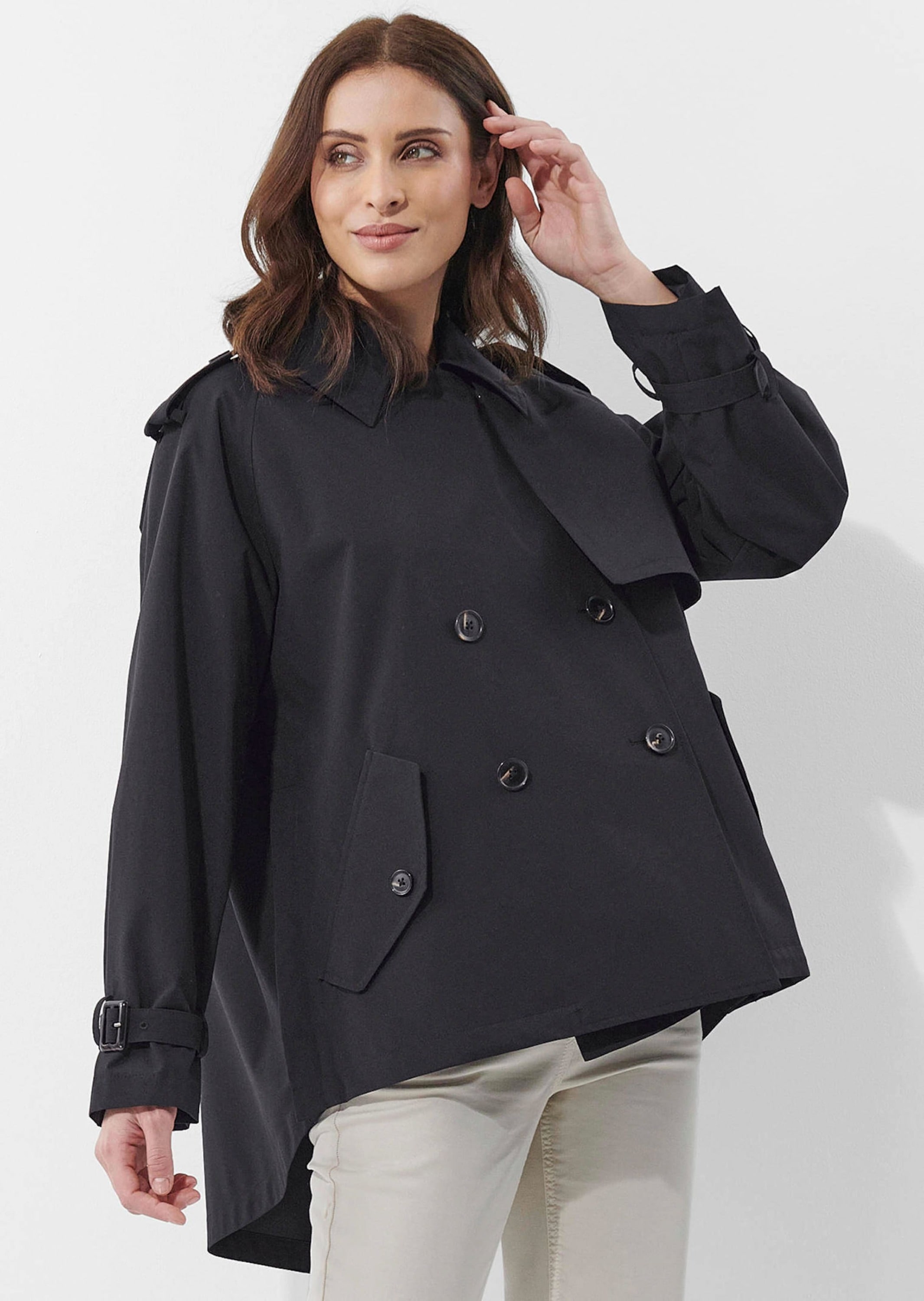 Alba Moda Trenchcoat »Trenchjacke Trenchjacke«