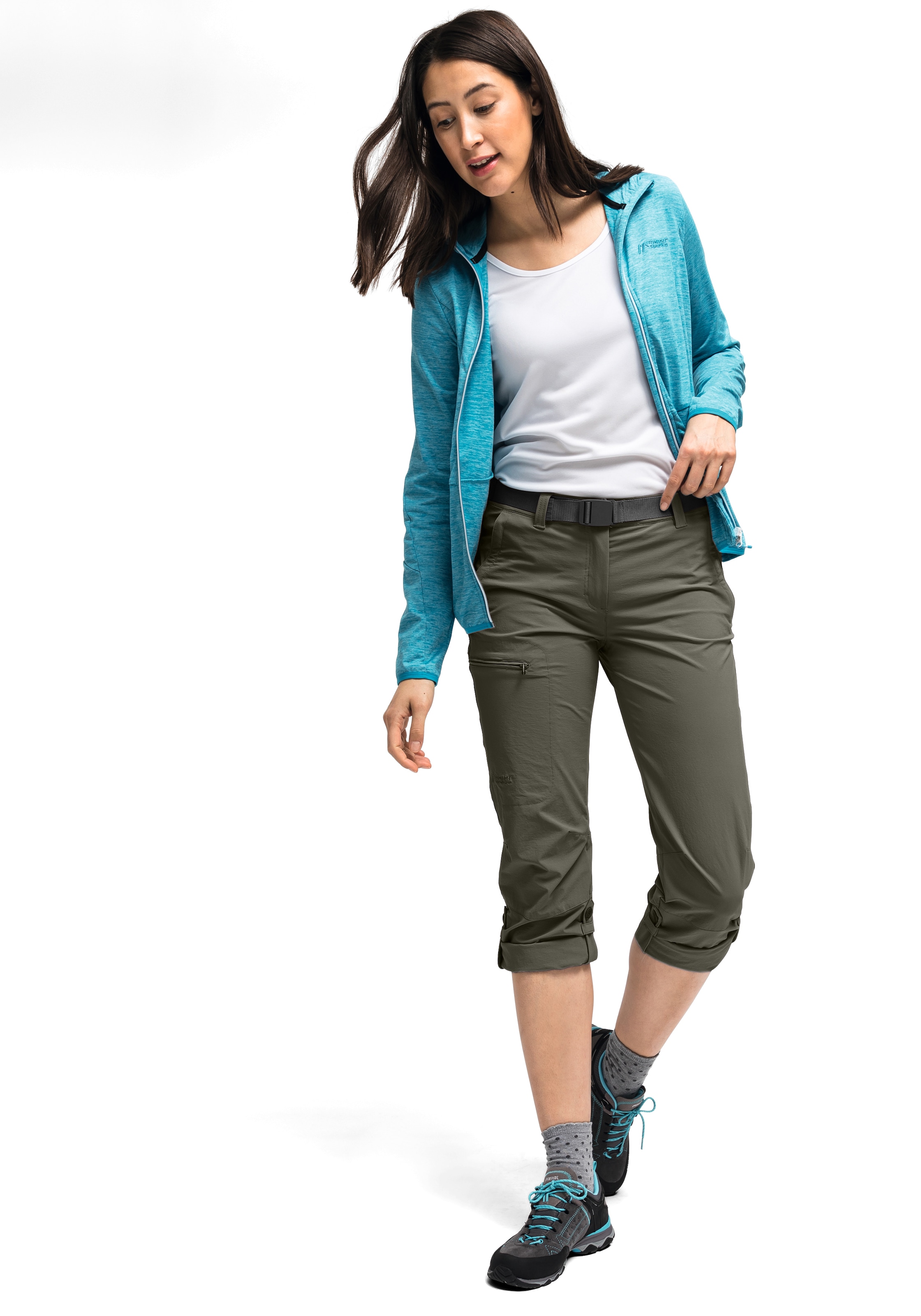 Maier Sports Funktionshose »Lulaka«  Damen Wanderhose, atmungsaktive Outdoor-Hose mit Roll up Funktion