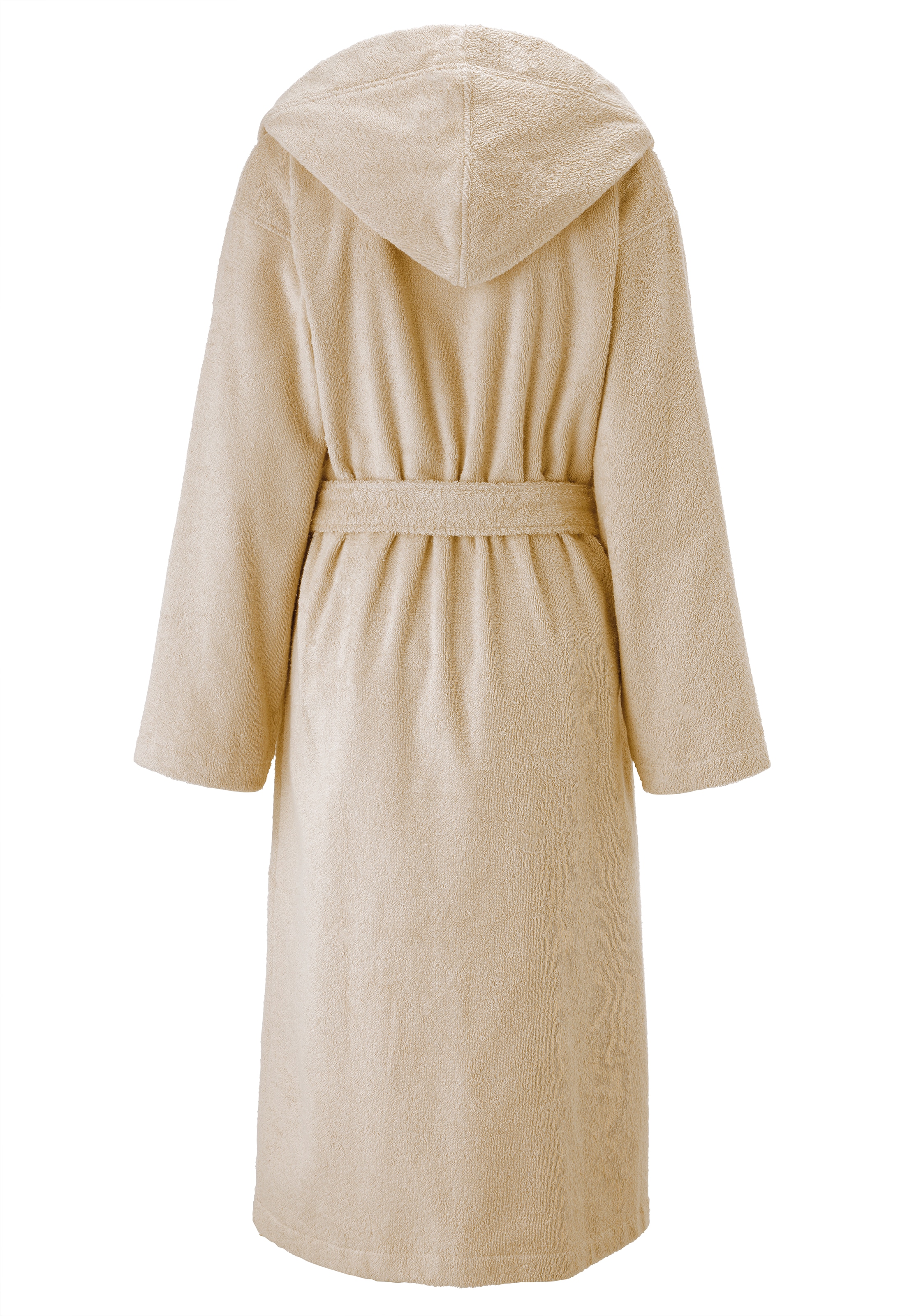 KangaROOS Unisex-Bademantel »Cassidy, für Damen & Herren, Standardlänge & Überlänge« 1 Stk. mit Taschen, Männer und Frauen, Baumwolle, Reise, Hotel, Sauna, S-3XL