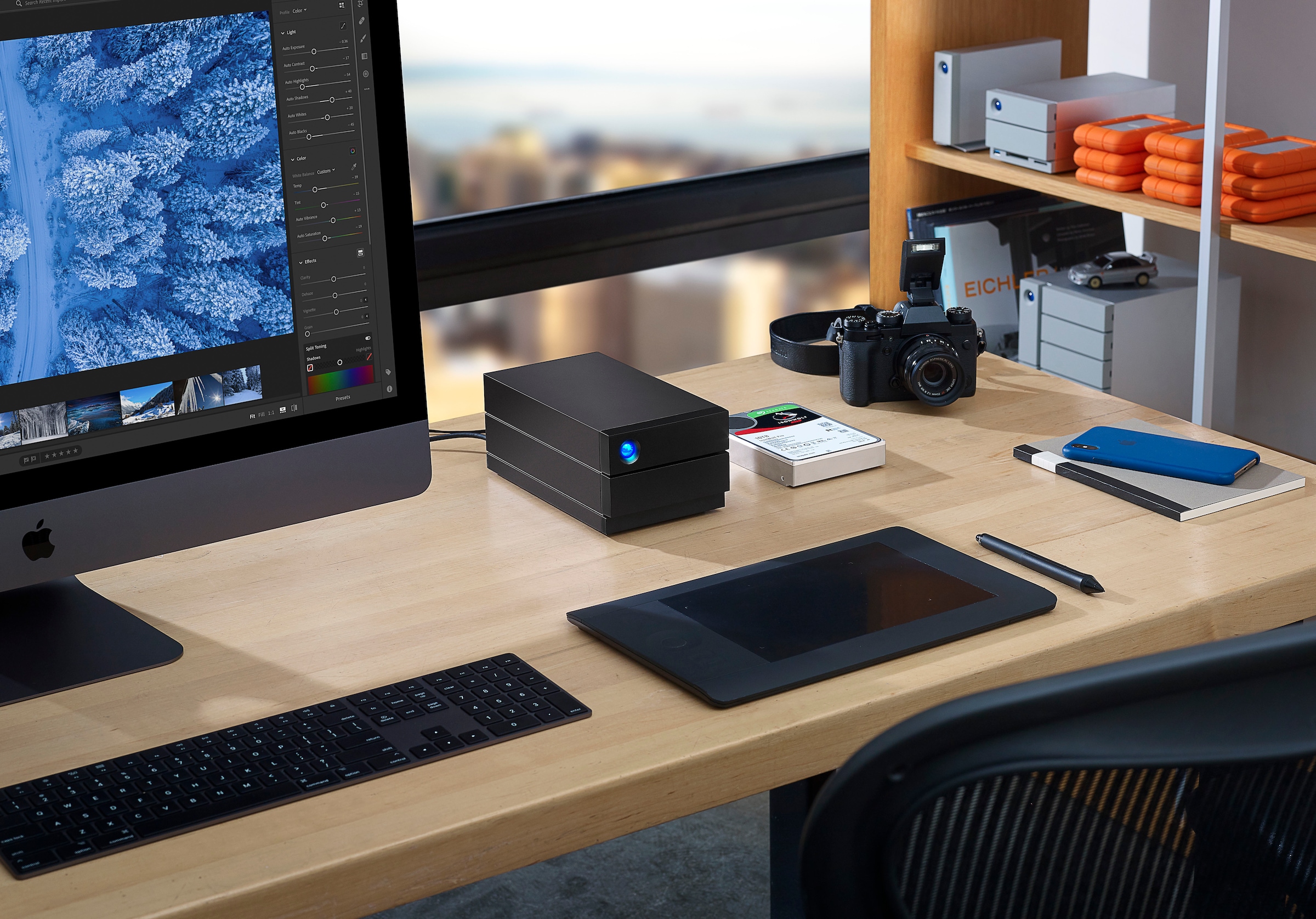LaCie HDD-NAS-Festplatte »2big RAID« 16 TB Anschluss Thunderbolt 3 | USB 3.0 | USB-C