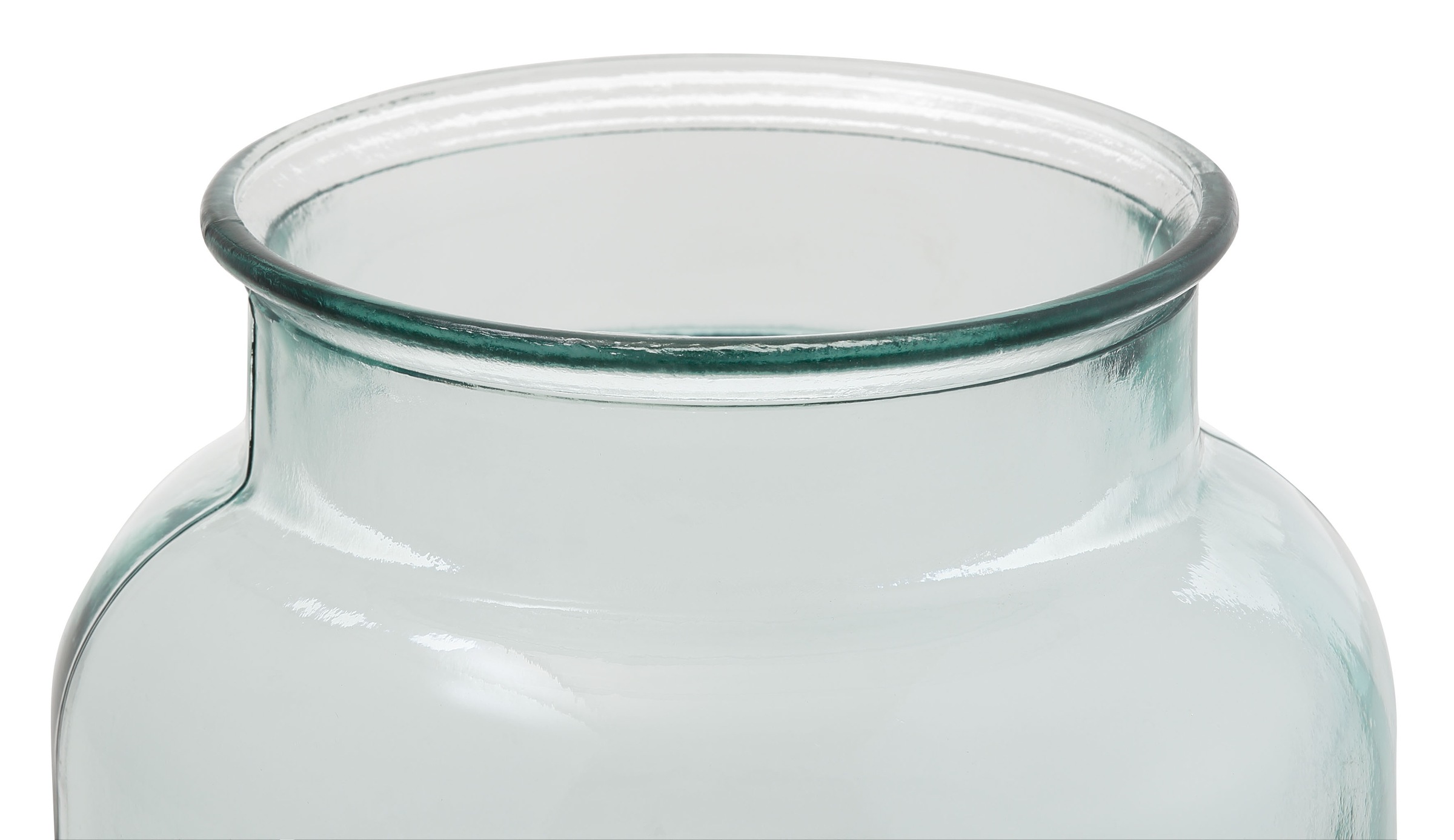 andas Tischvase »Sjard«, (1 St.), aus recyceltem Glas, Höhe ca. 18 cm, Ø 20  cm bequem kaufen