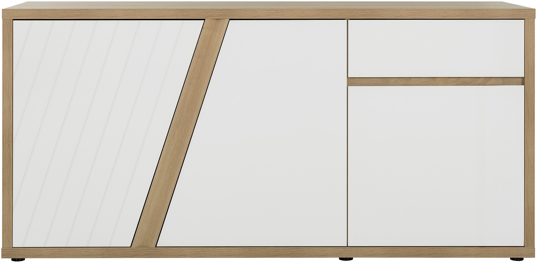 Gami Sideboard »EPURA«, Sideboard 3 Türen 1 Schublade