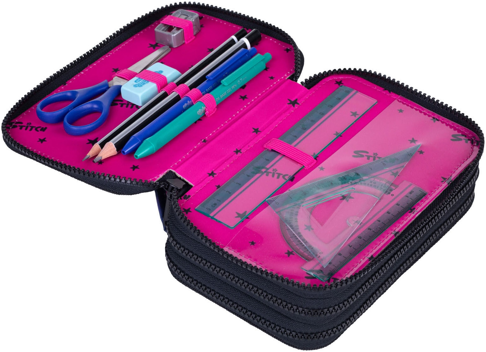 CoolPack Federmäppchen »Jumper 3, Stitch, gold«