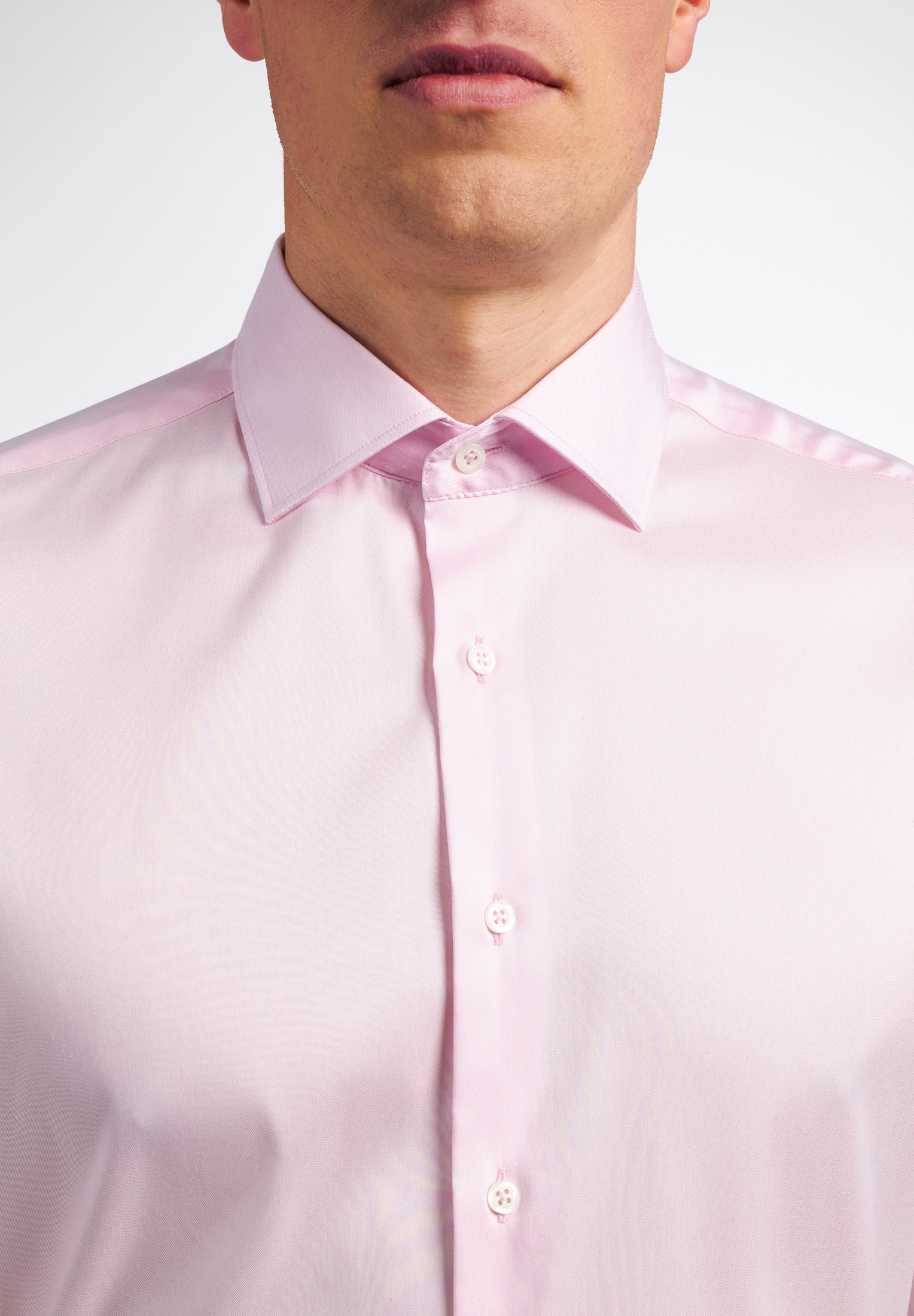 Eterna Langarmhemd »SLIM FIT« EASY IRON (bügelleicht)