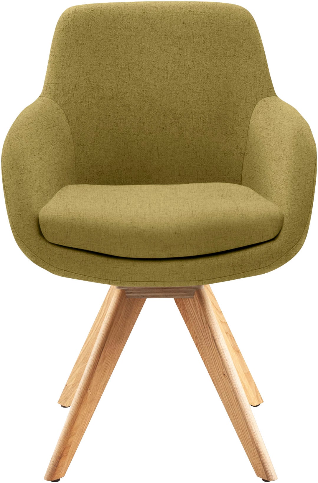 Musterring Esszimmerstuhl »Tavia« (Set) 2 Stk.Stativgestell Eiche Bianco, Drehfunktion optional, diverse Farben