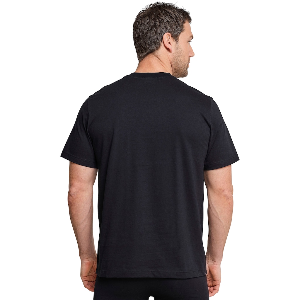 Schiesser T-Shirt »"Essentials"«, (2er-Pack), mit Rundhalsausschnitt