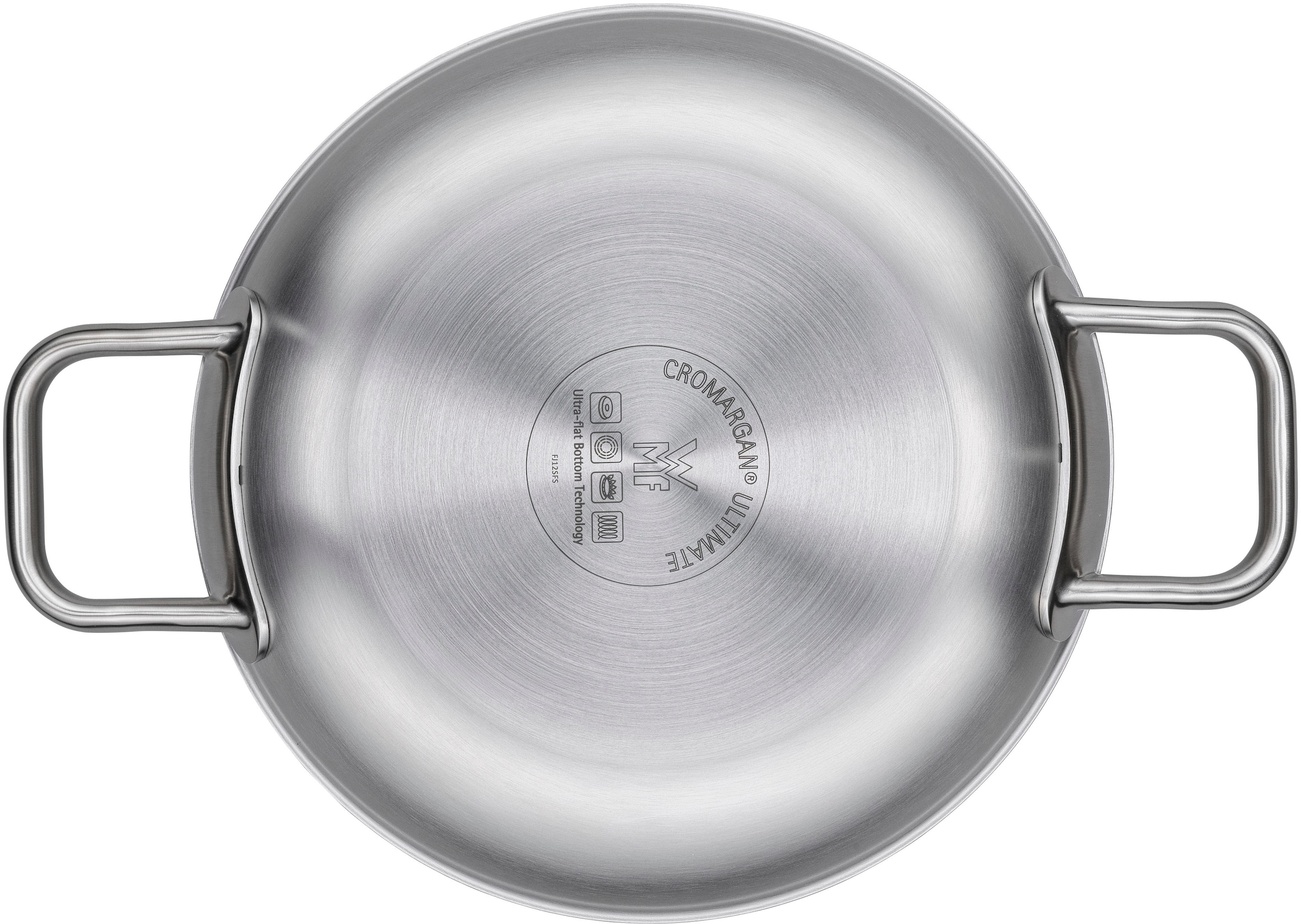 WMF Servierpfanne »Ultimate Profi Resist« Edelstahl 1 Stk. tlg. Honeycomb-Wabenstruktur, backofenfest, Hohlgriff, Schüttrand