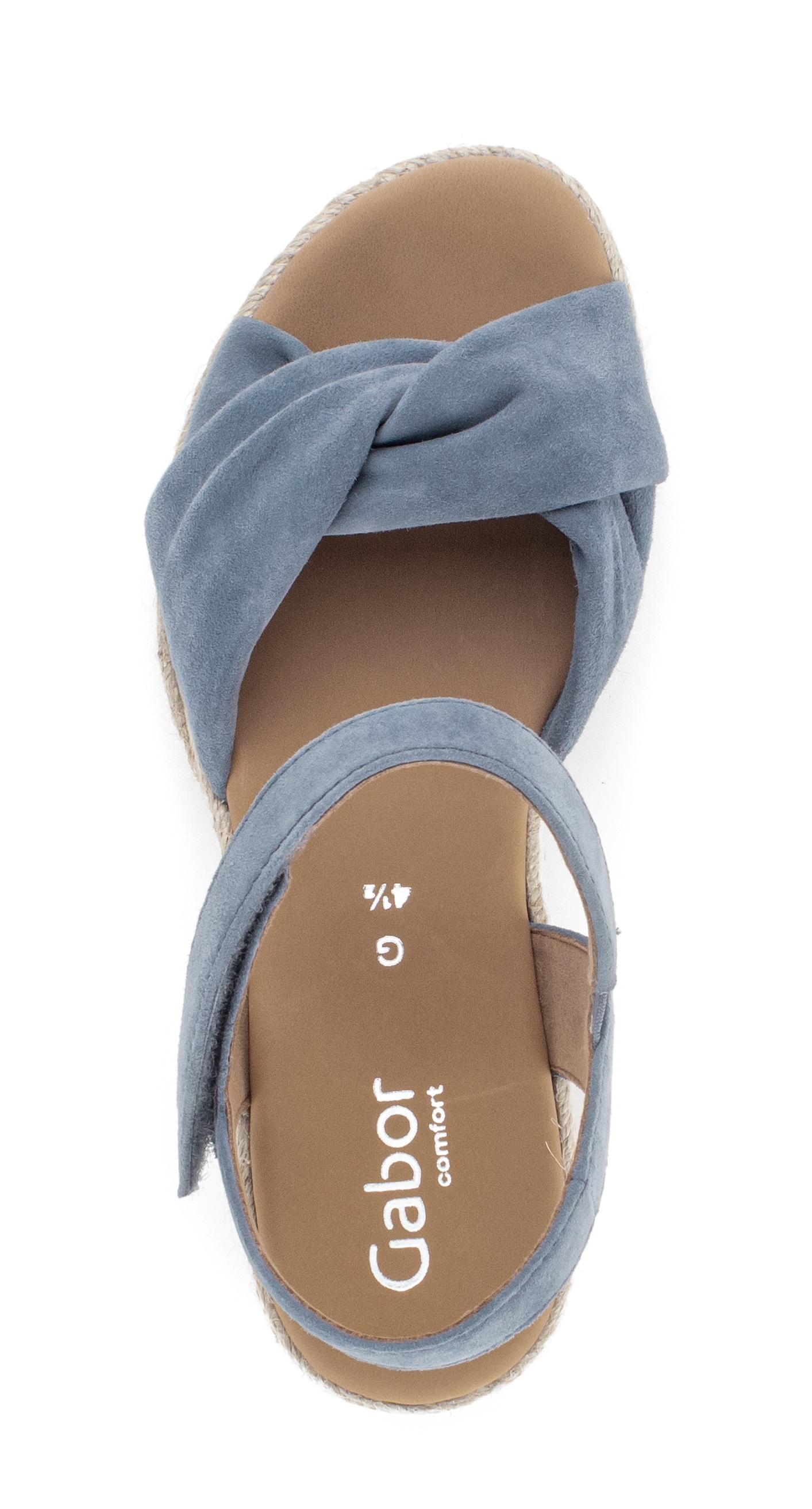 Gabor Keilsandalette »Athen«  Plateau, Sommerschuh in Bequemweite G (=weit)