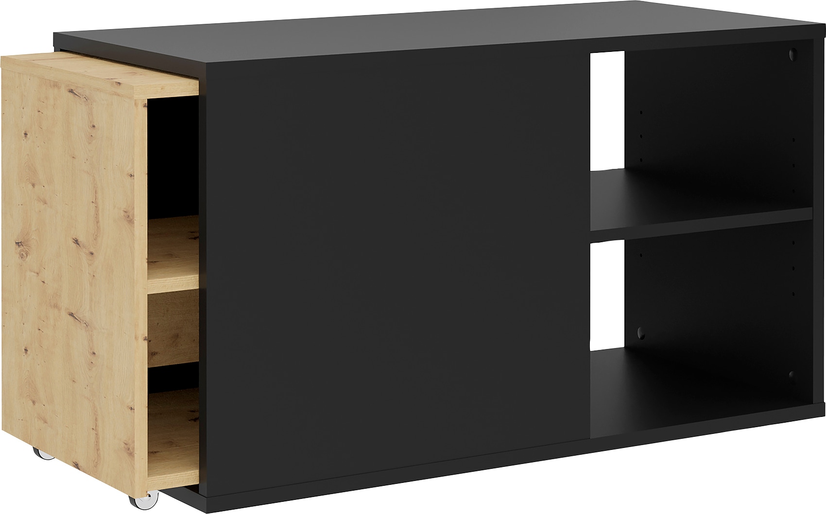 FMD TV-Board »Slide«, ausziehbar auf 129 cm