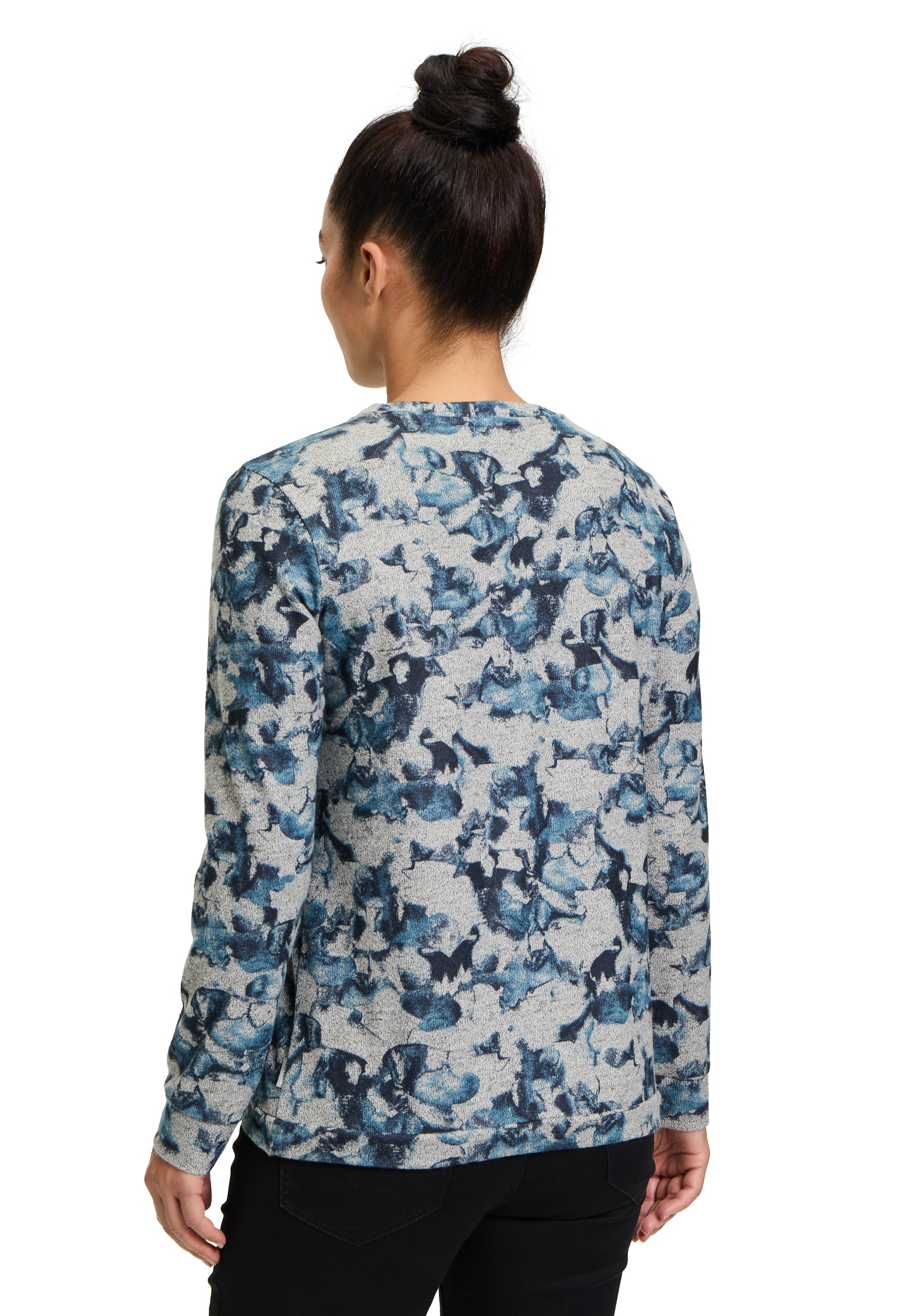 Betty&Co Langarmshirt »Casual-Shirt mit Tunnelzug«