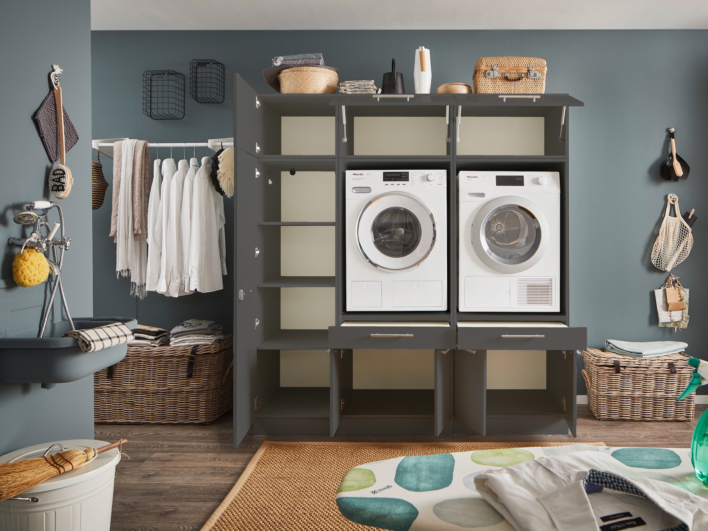 Laundreezy Mehrzweckschrank-Set »LAUNDREEZY LDSK13«