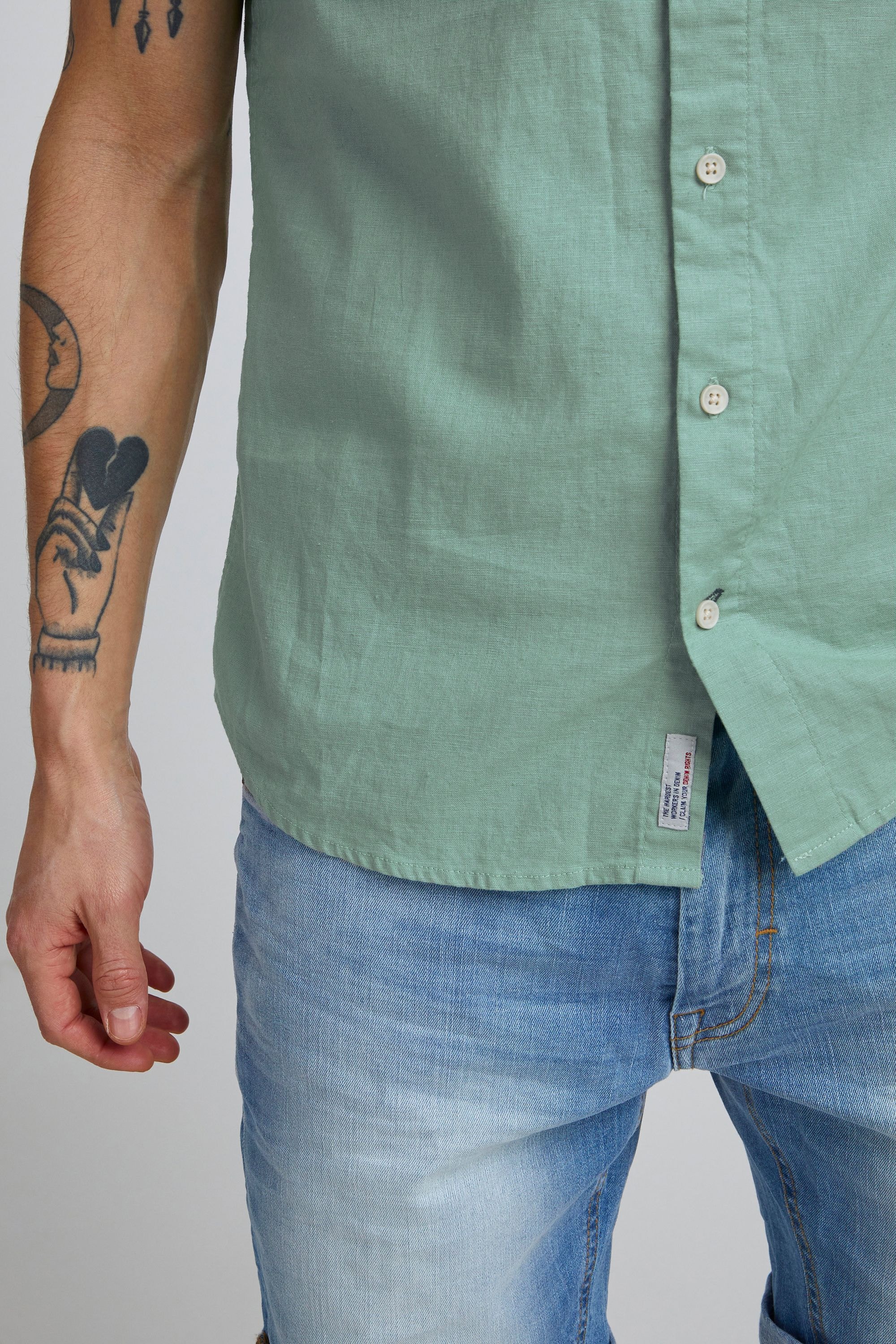 Blend Kurzarmshirt »Kurzarmhemd BHShirt«